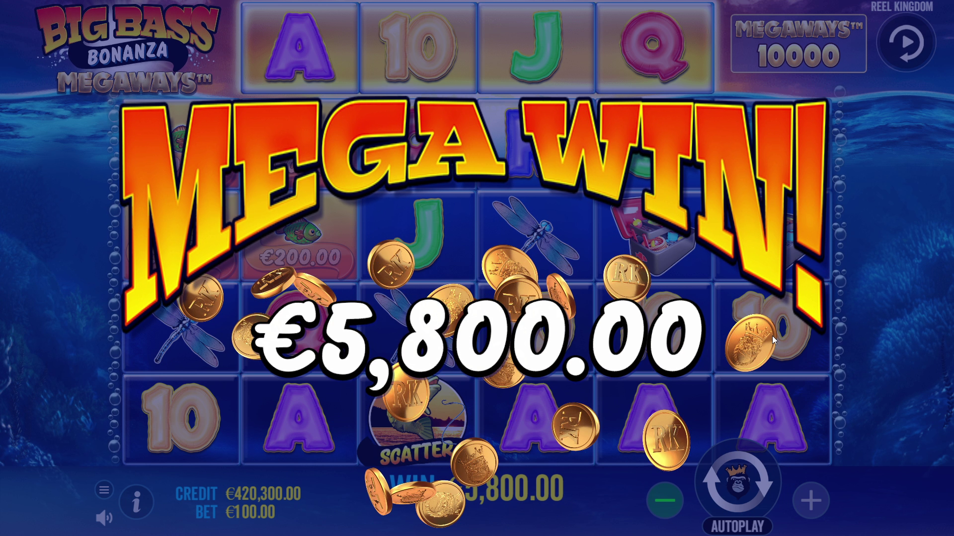 Big Bass Bonanza Megaways - Big win 4