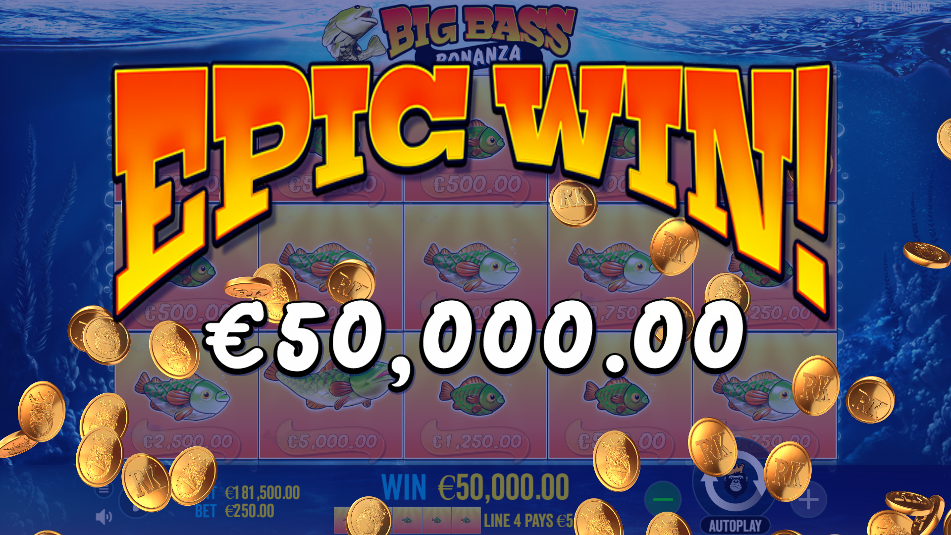 Big Bass Bonanza - Big win 1