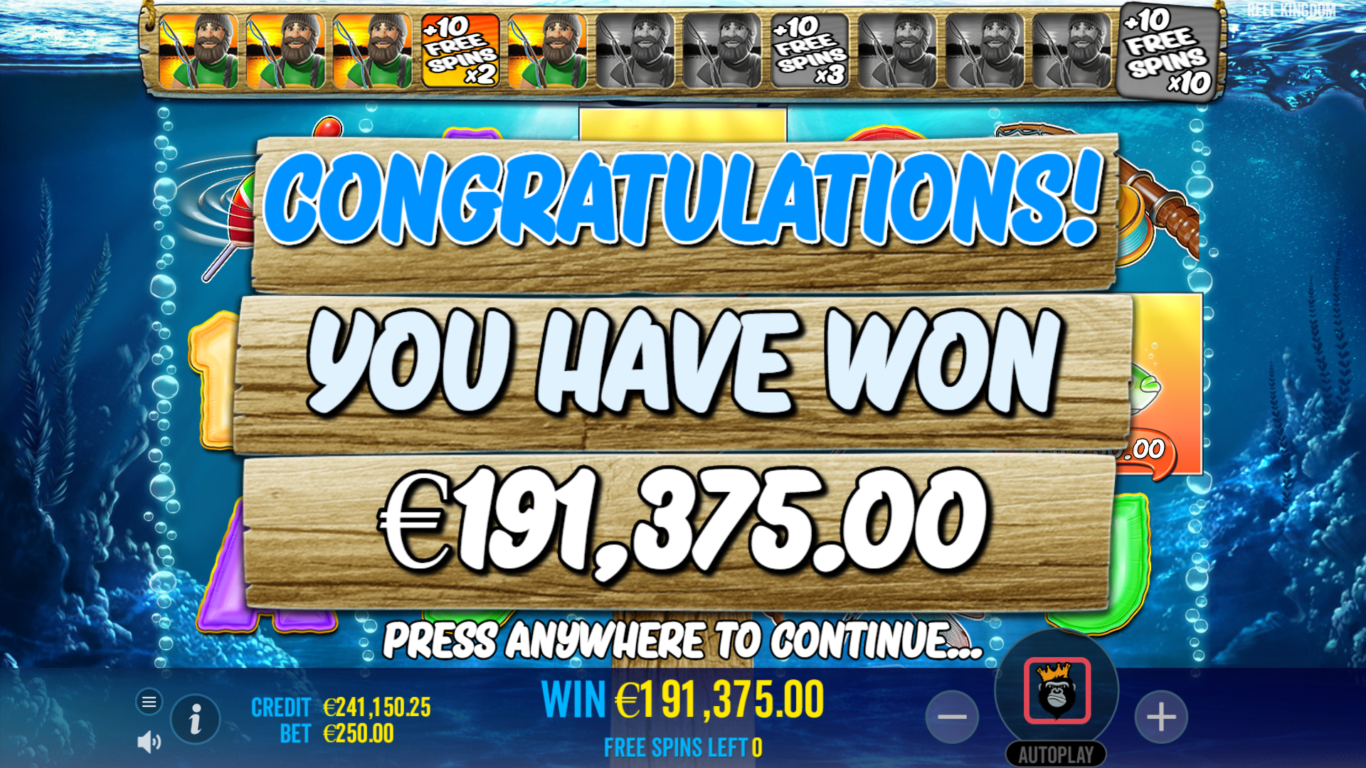 Big Bass Bonanza - Big win 2