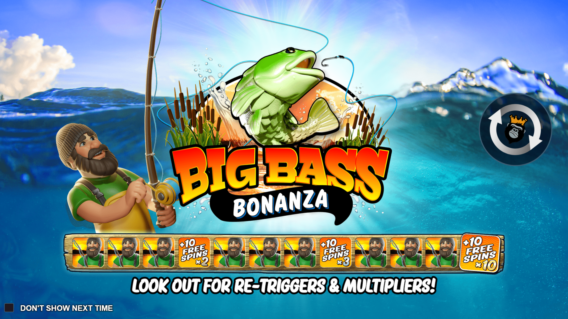Big Bass Bonanza - Free spins 3