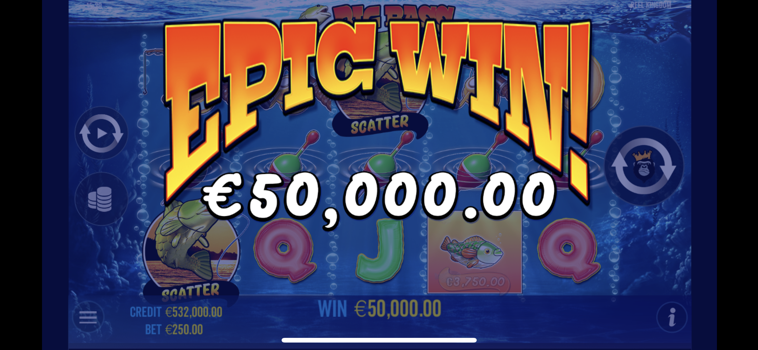 Big Bass Bonanza - Free spins 6