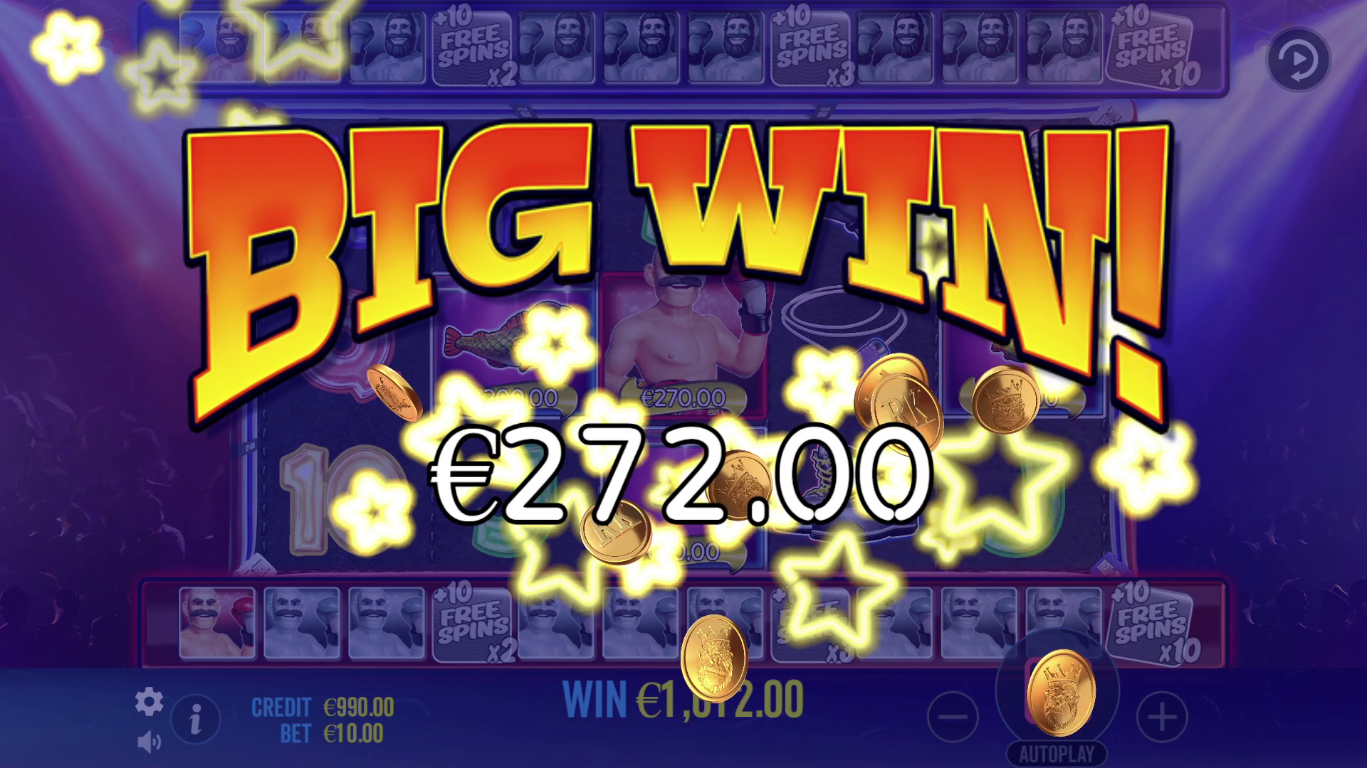Big Bass Boxing Bonus Round - Big win 1