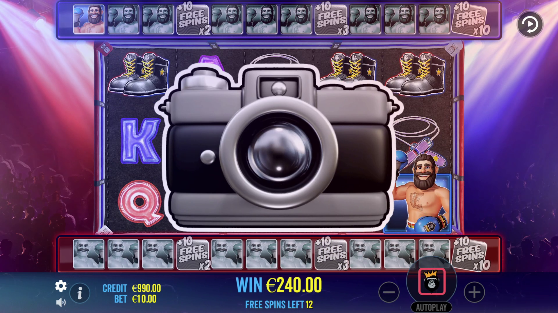 Big Bass Boxing Bonus Round - Free spins 1