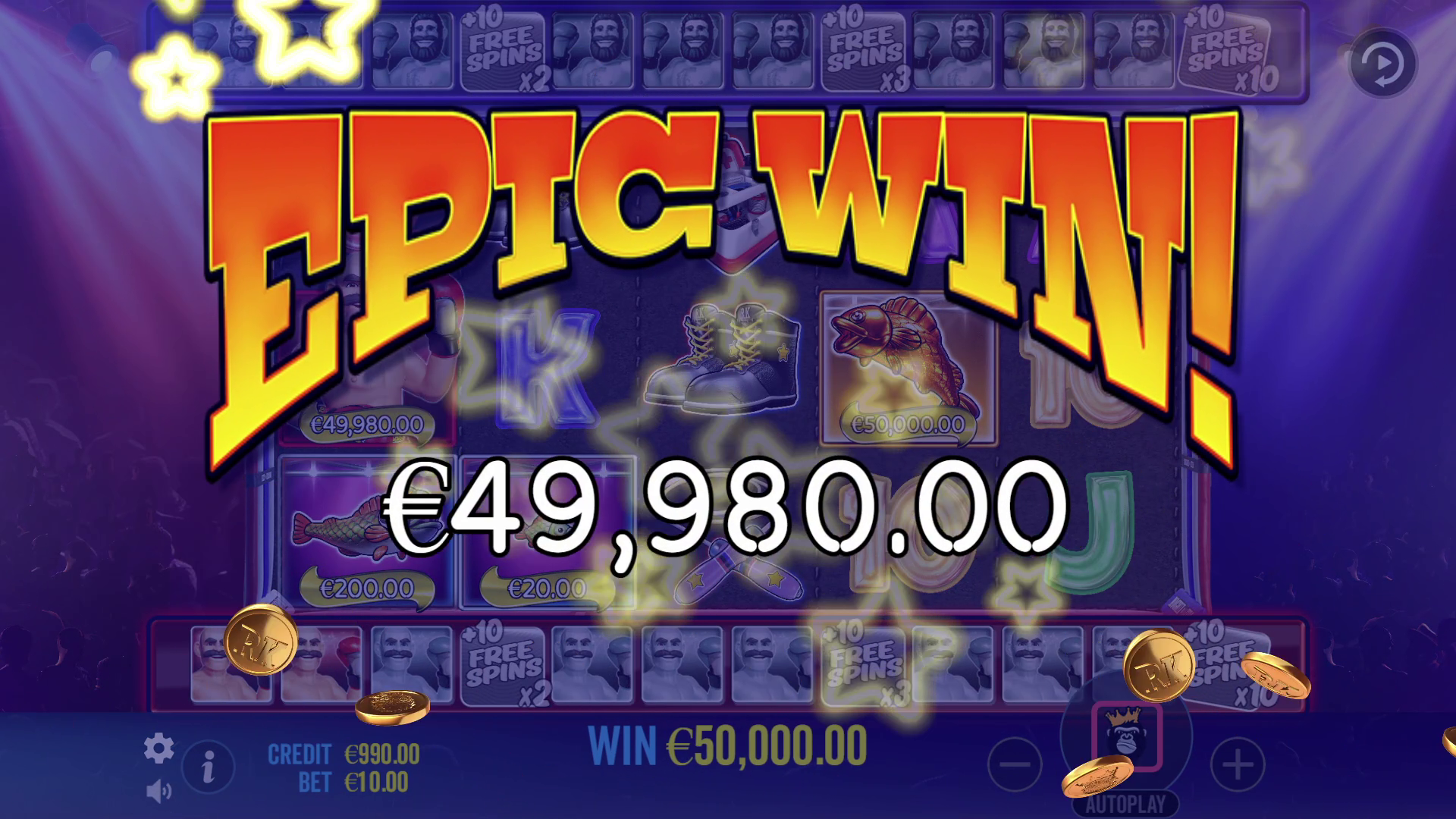 Big Bass Boxing Bonus Round - Big win 2