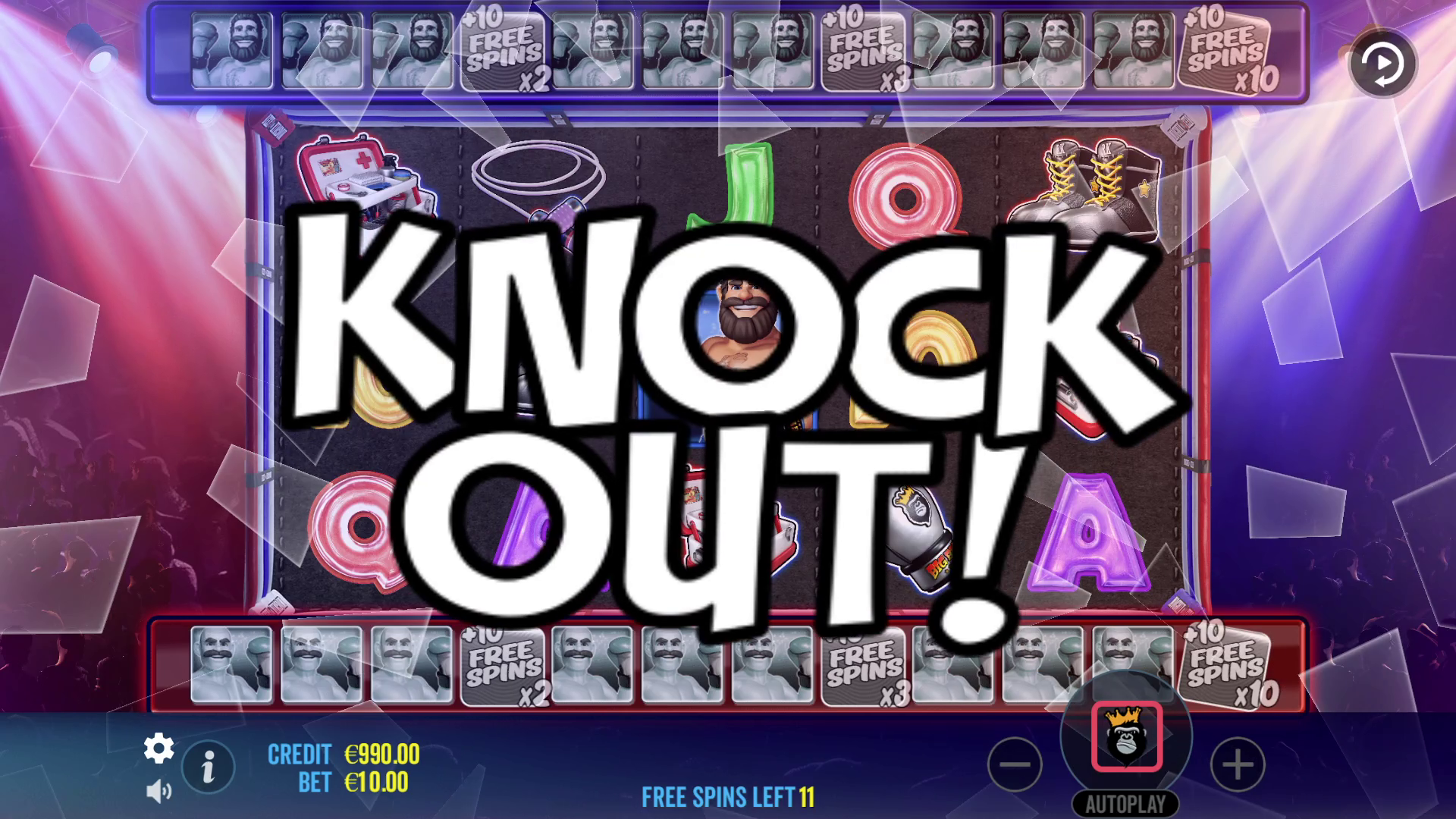 Big Bass Boxing Bonus Round - Free spins 4