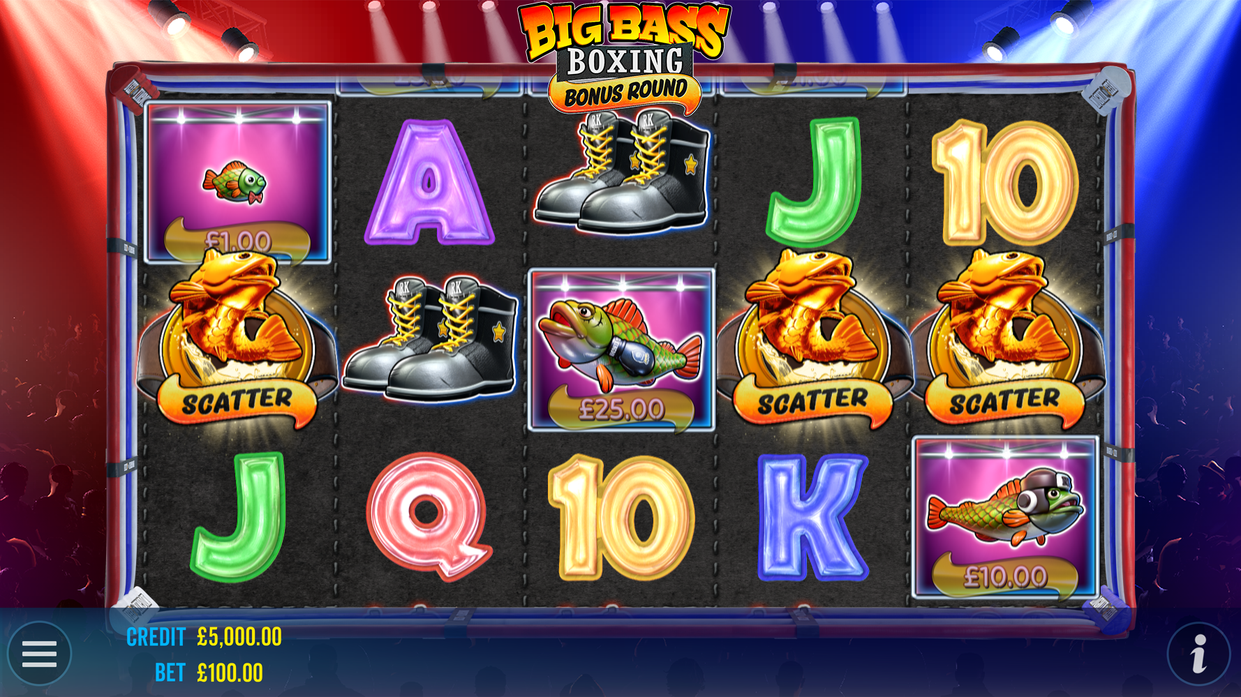 Big Bass Boxing Bonus Round - Buy bonus 4