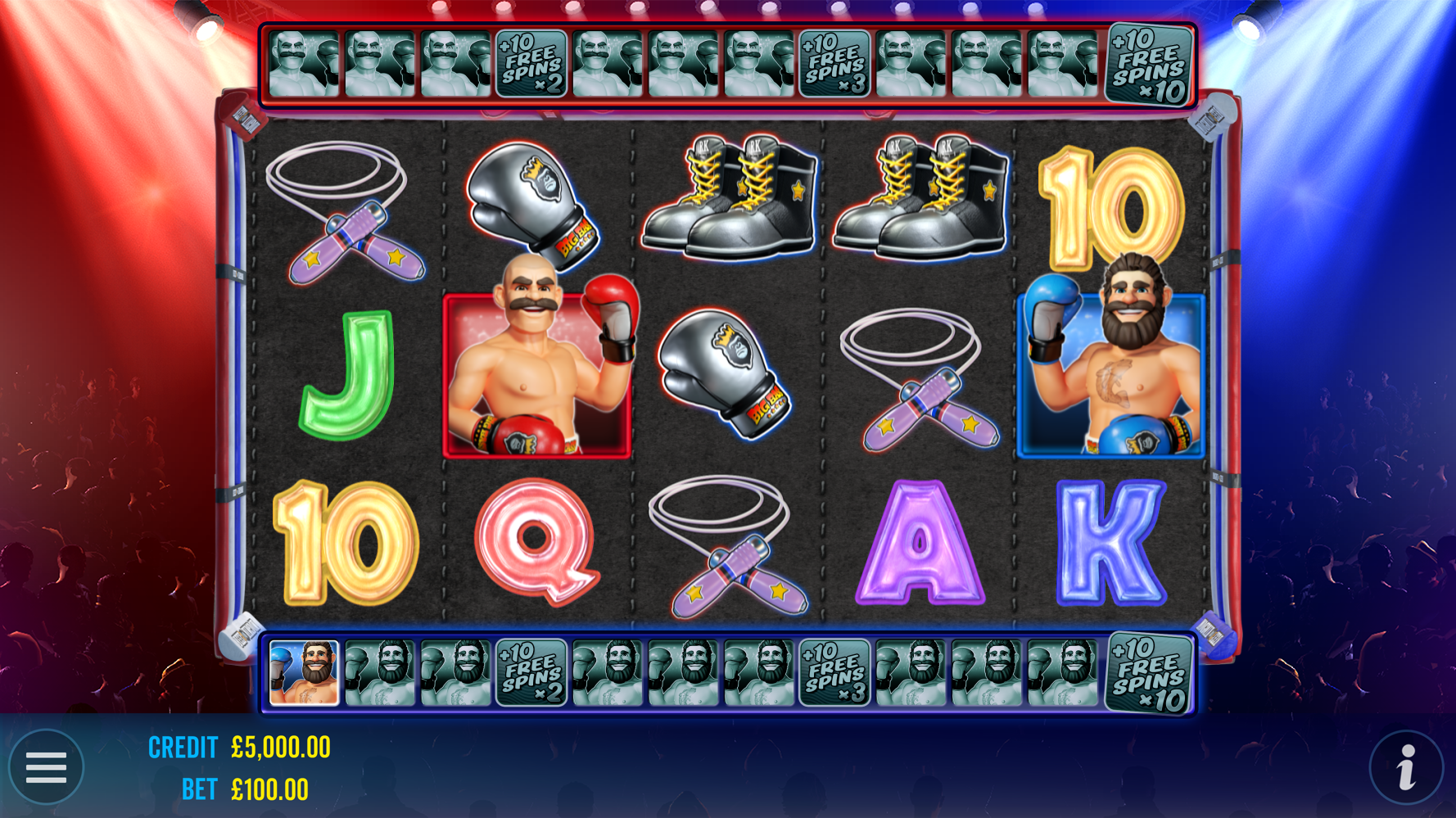 Big Bass Boxing Bonus Round - Free spins 6