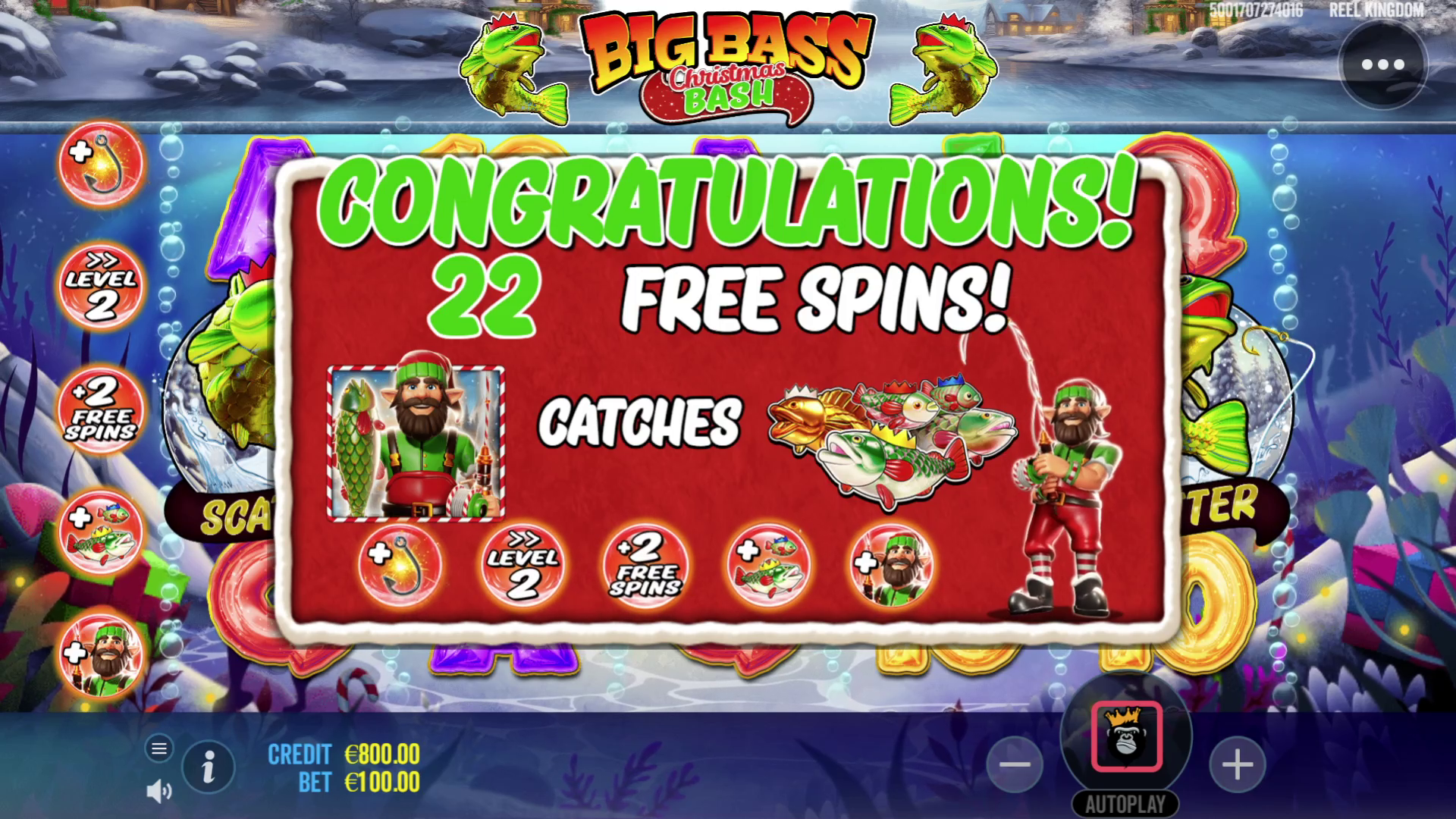 Big Bass Christmas Bash - Free spins 2