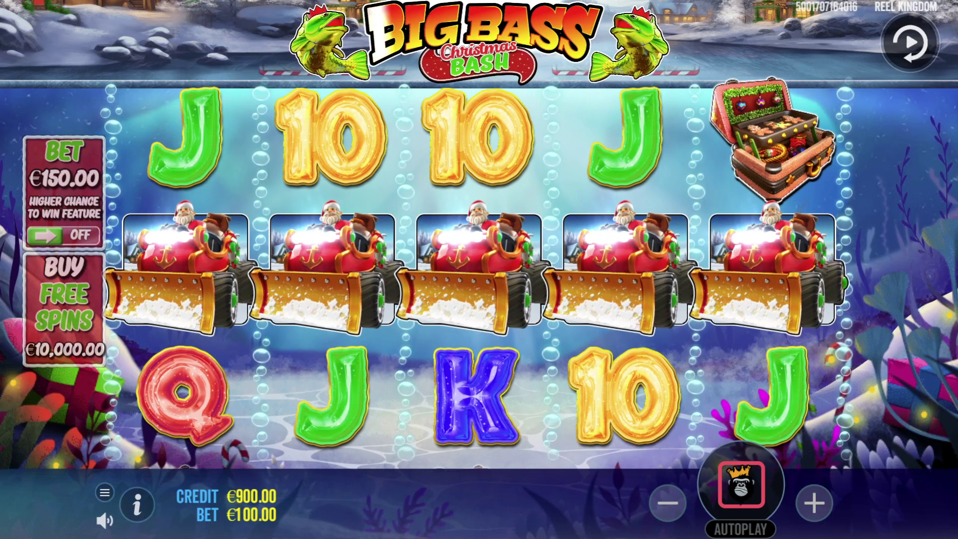 Big Bass Christmas Bash - Base game 2