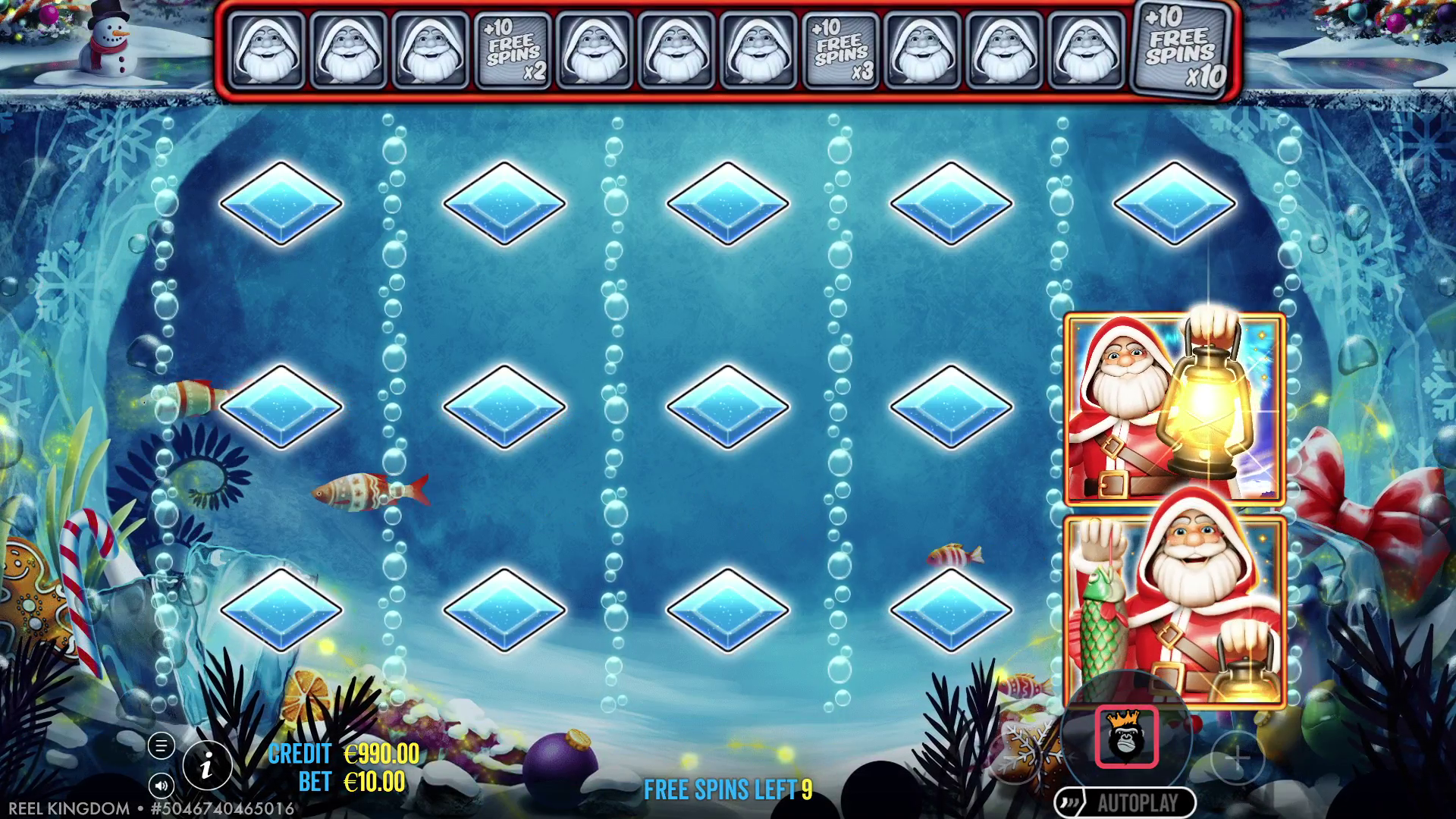 Big Bass Christmas - Frozen Lake - Free spins 2
