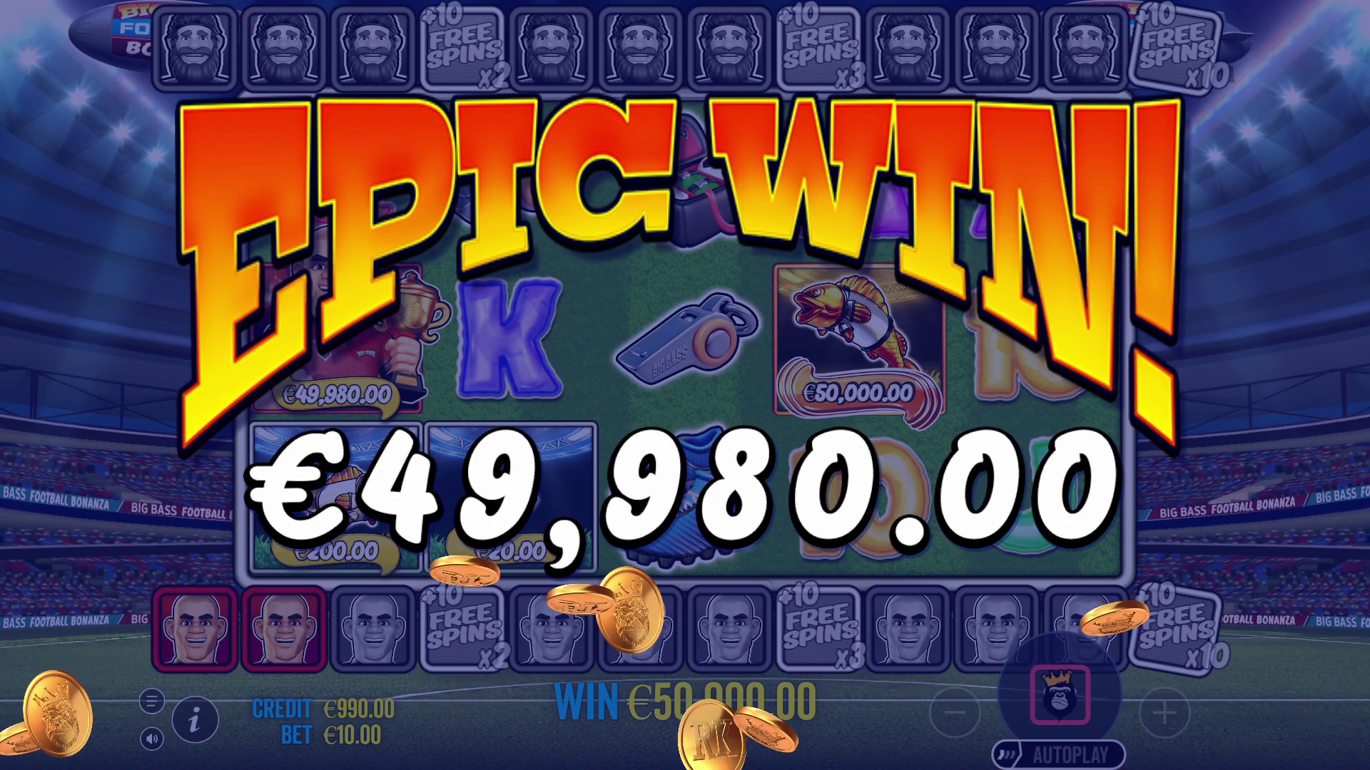 Big Bass Football Bonanza - Big win 2