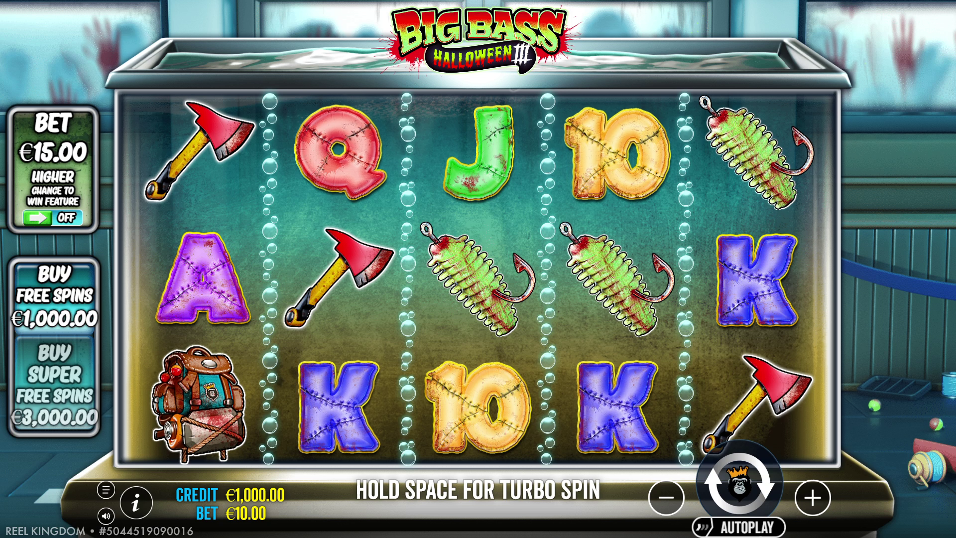 Big Bass Halloween 3 - Base game 1