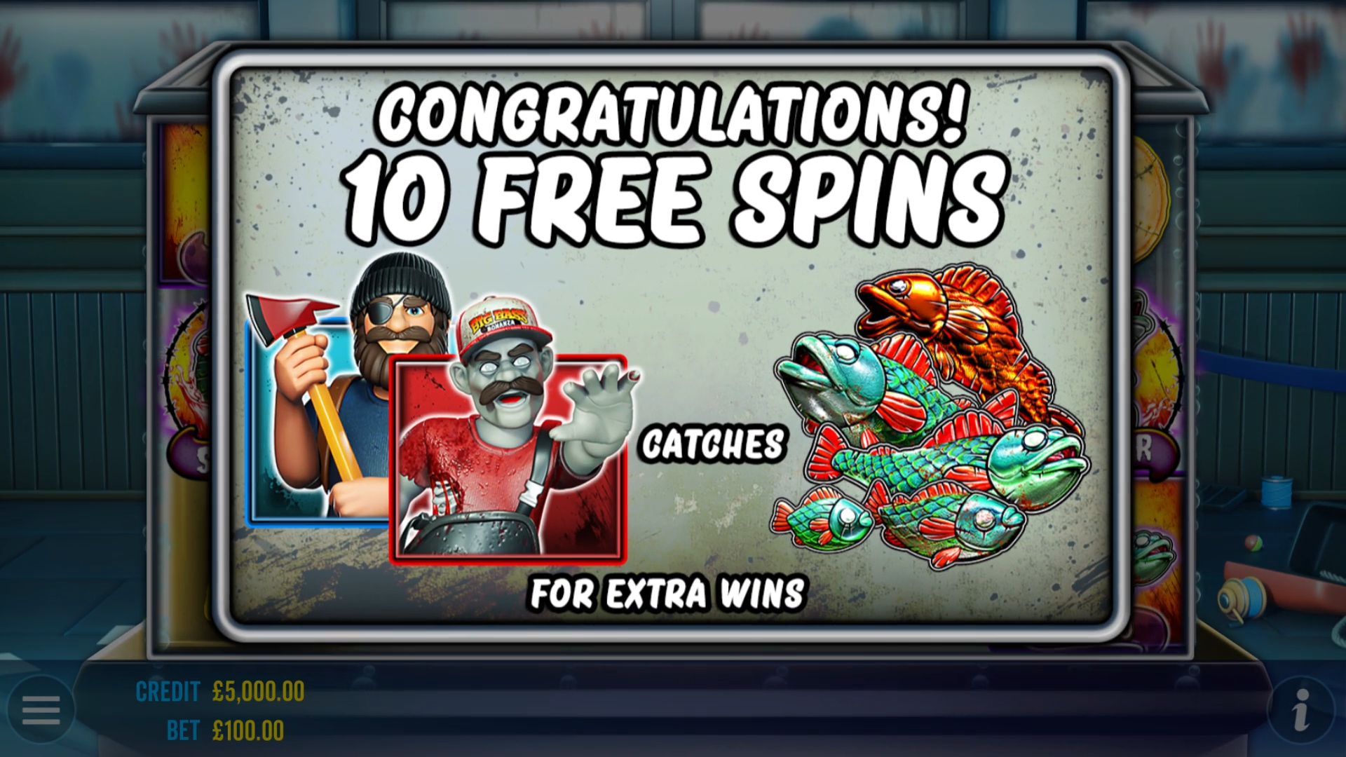 Big Bass Halloween 3 - Free spins 3