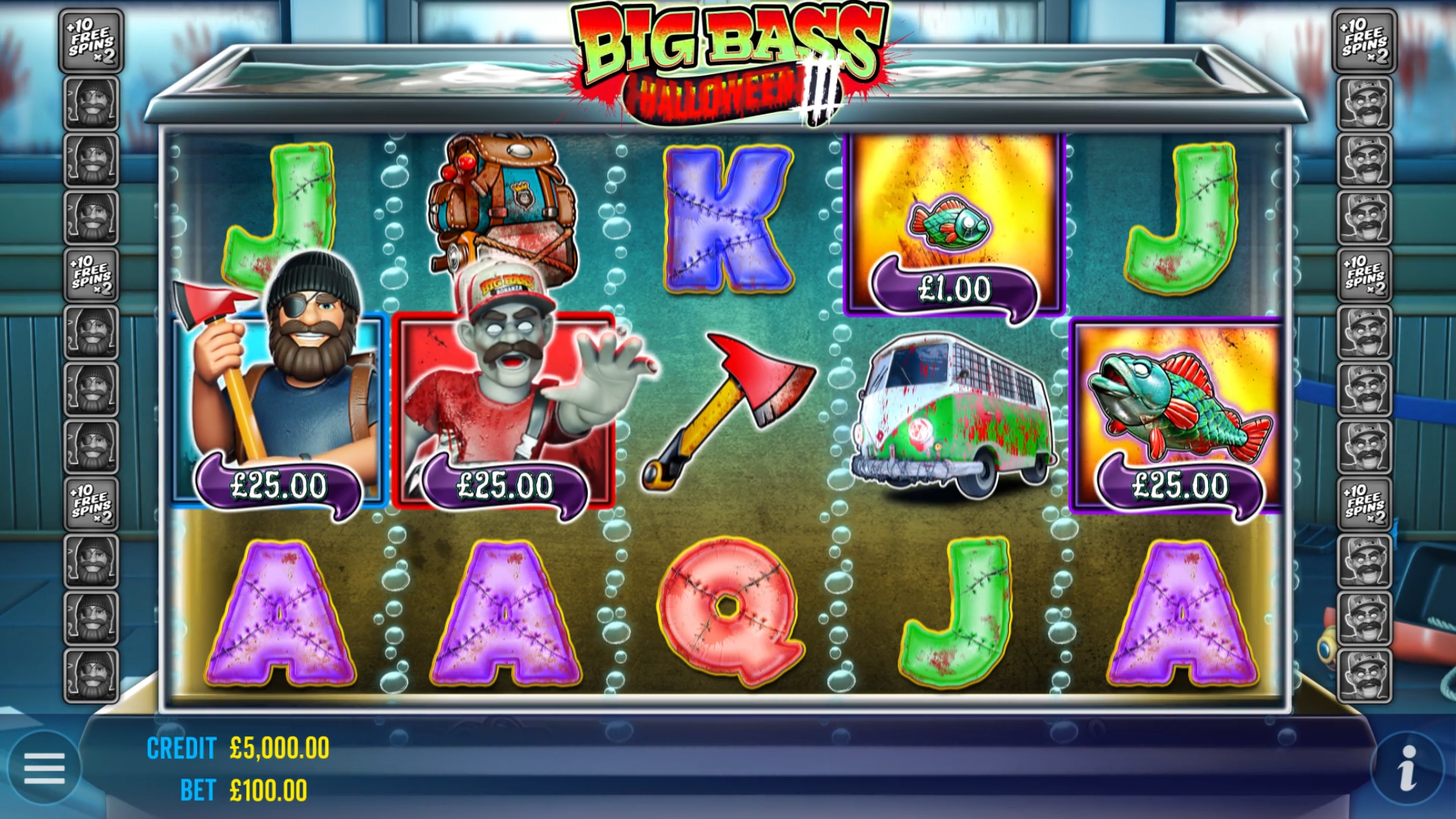 Big Bass Halloween 3 - Base game 3