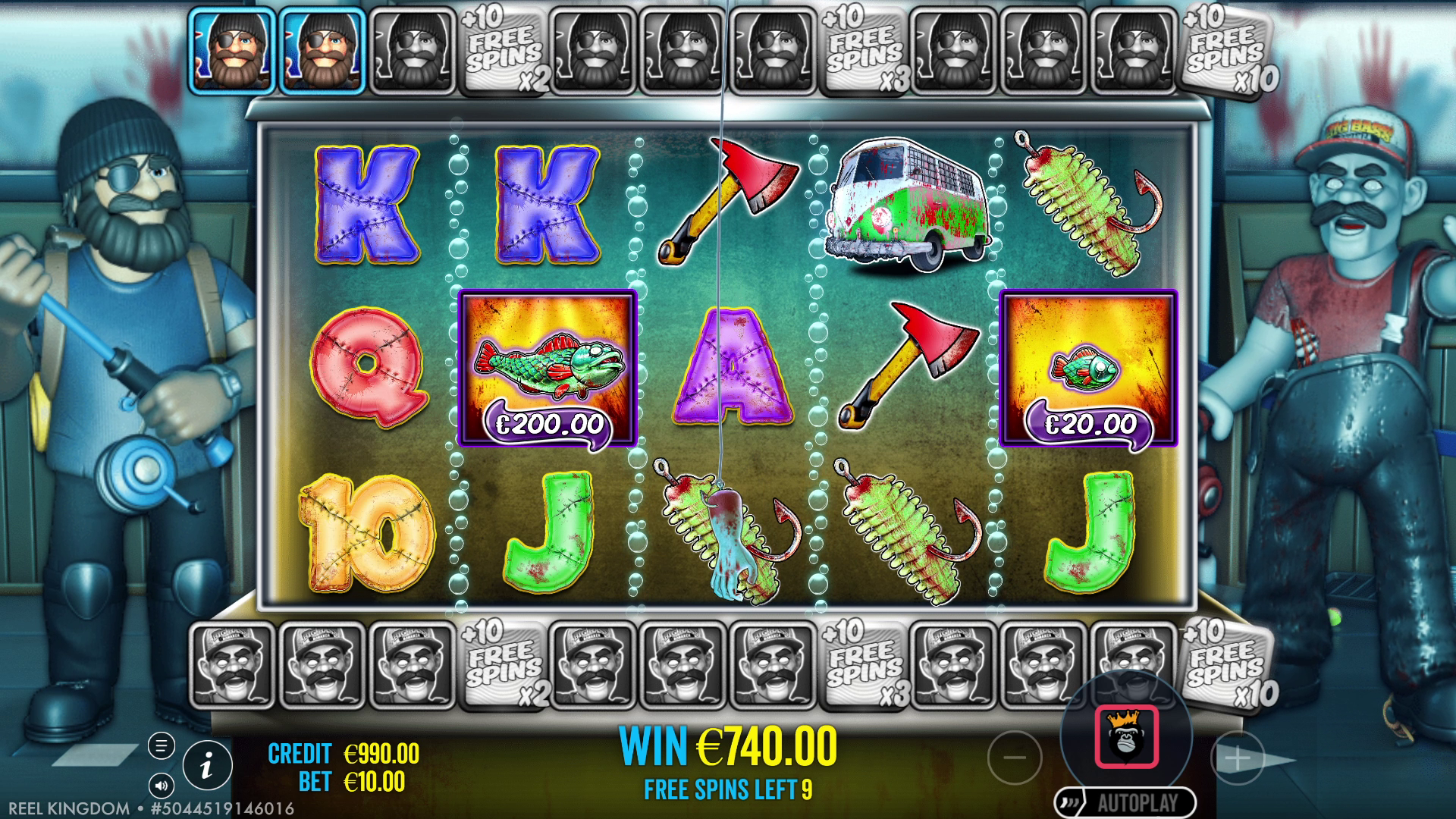 Big Bass Halloween 3 - Free spins 6