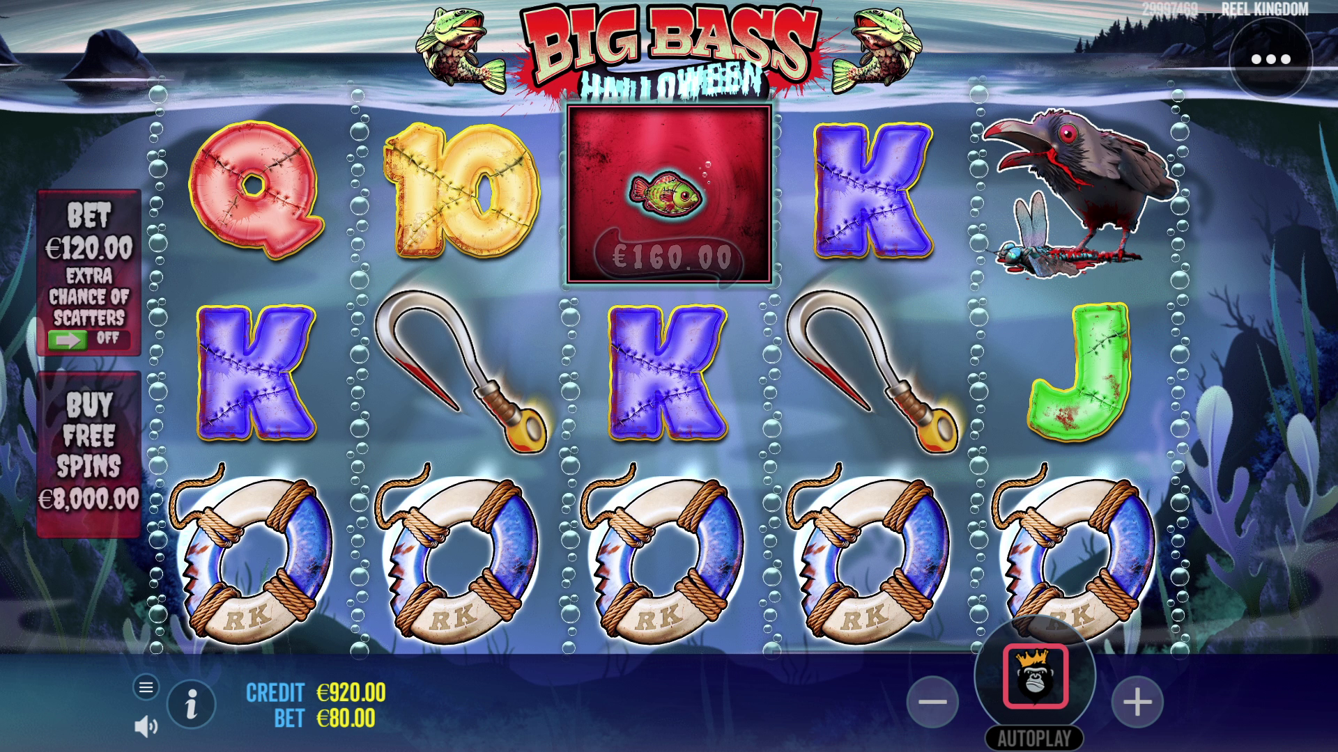 Big Bass Halloween - Base game 2