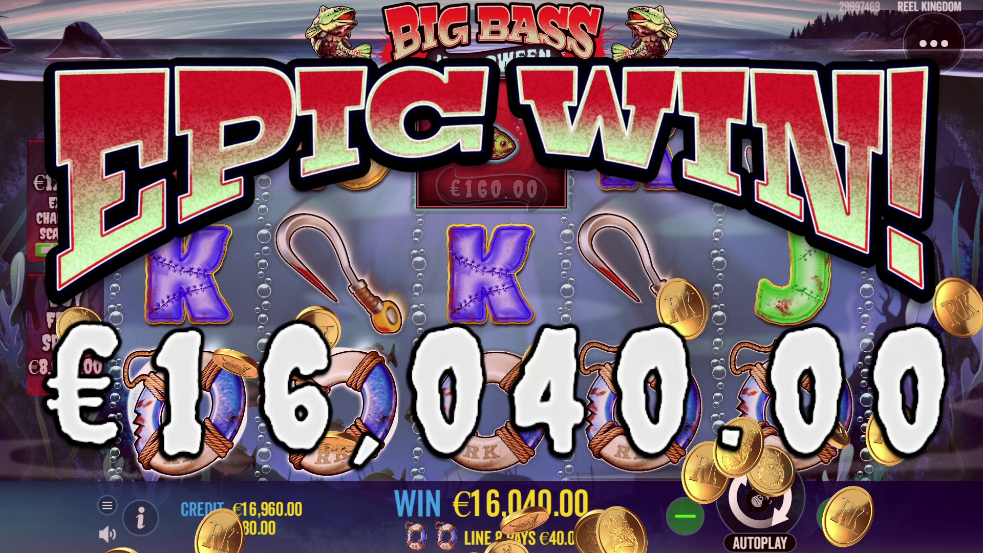 Big Bass Halloween - Gameplay