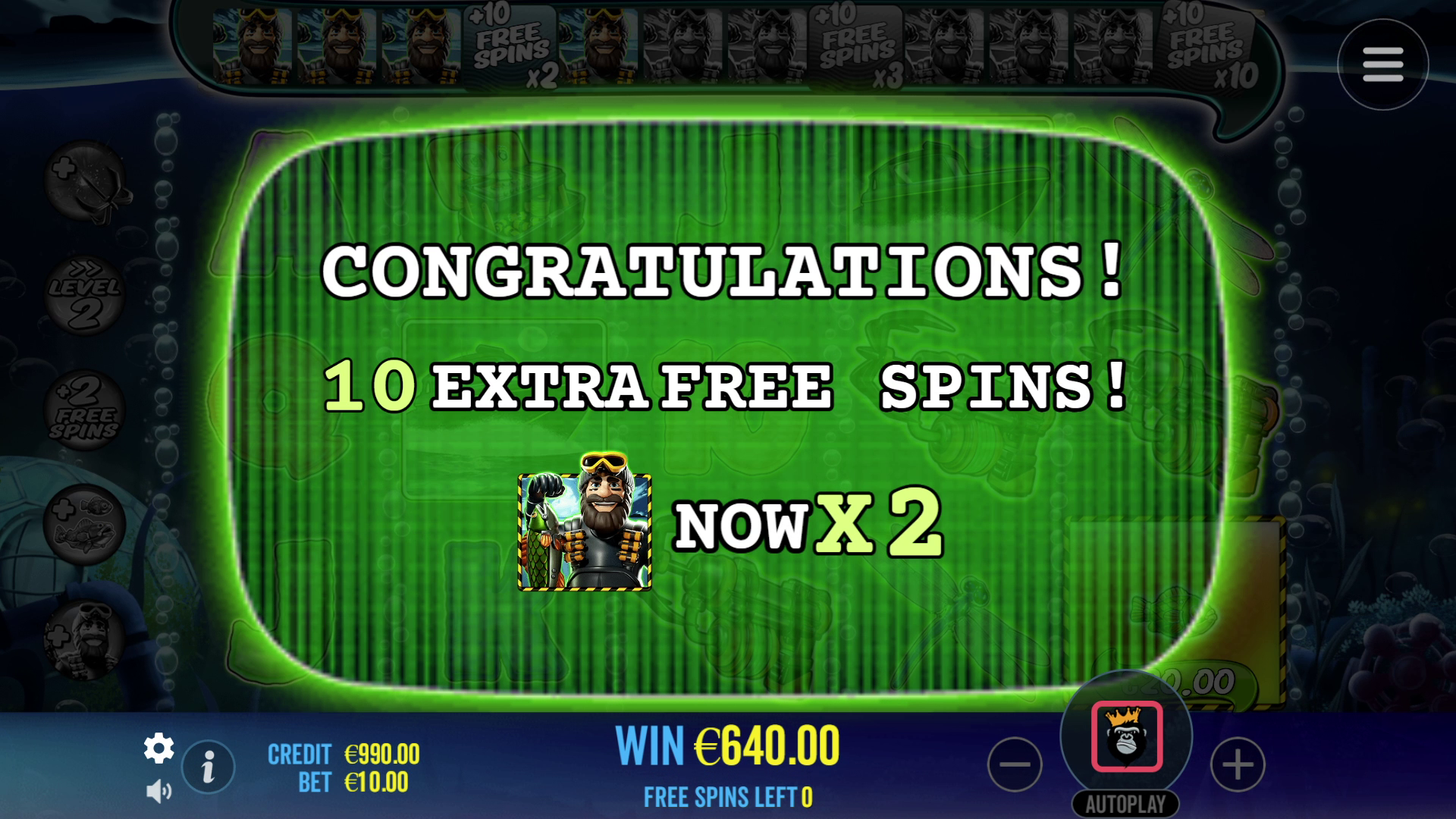 Big Bass Mission Fishin' - Free spins 1