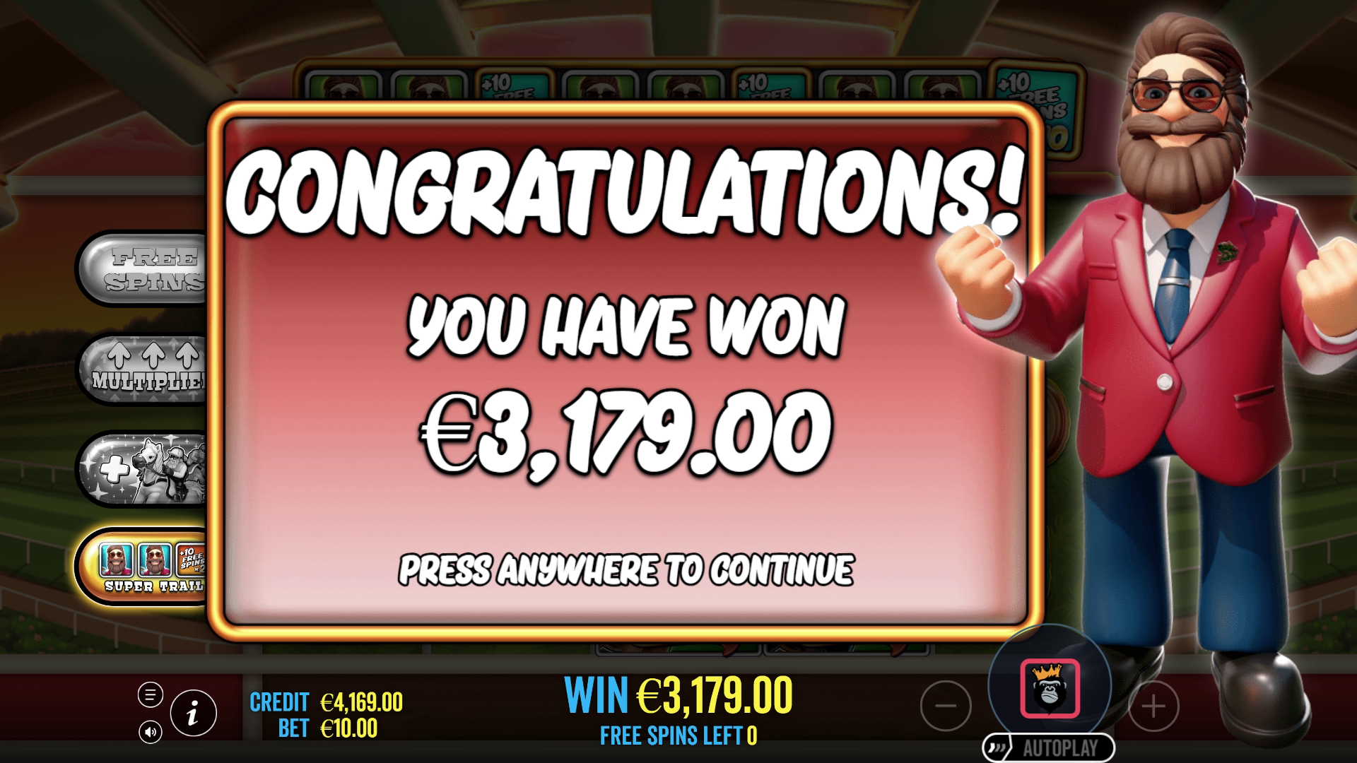 Big Bass Raceday Repeat - Free spins 1