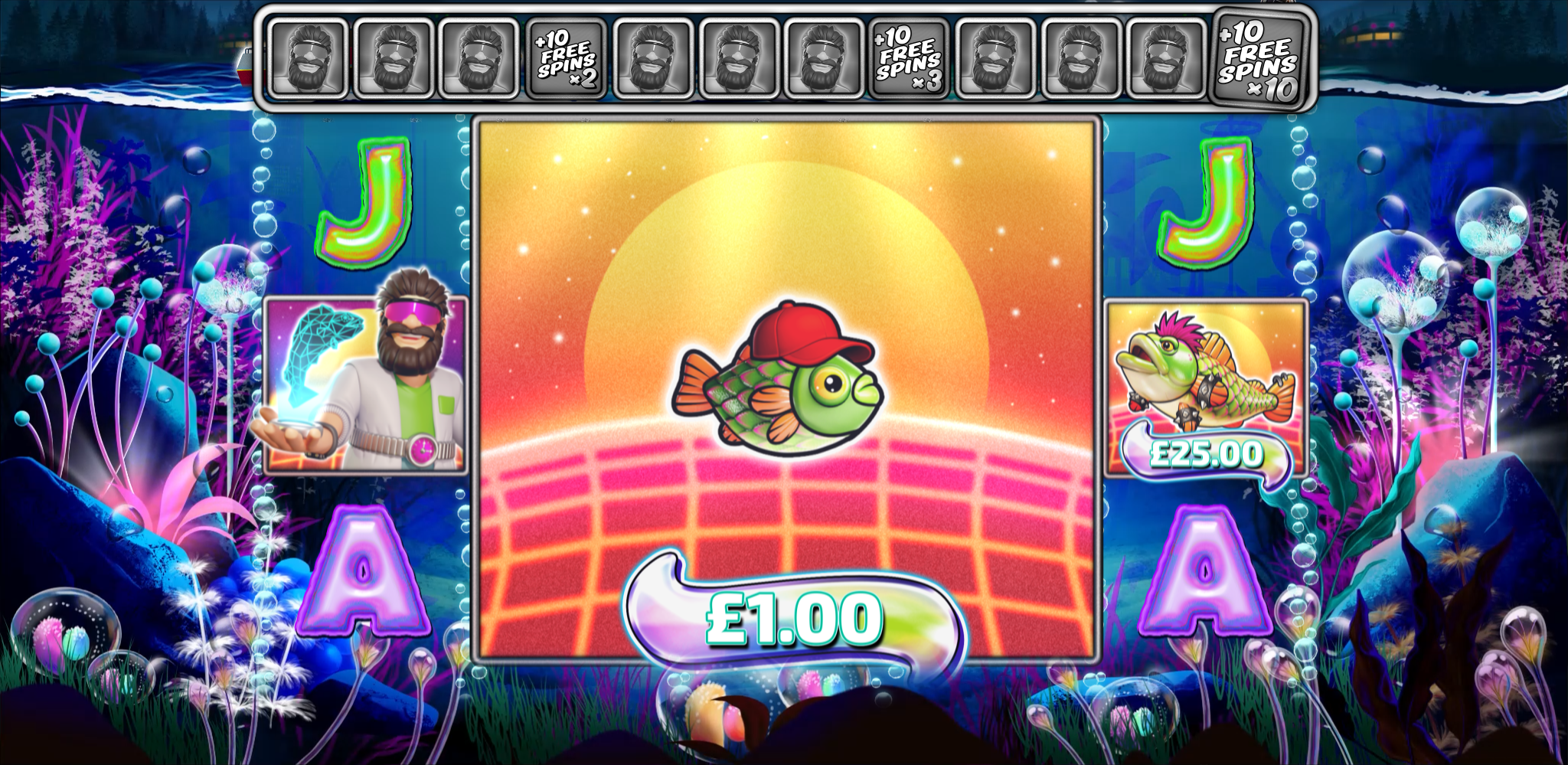 Big Bass Reel Repeat - Free spins 6