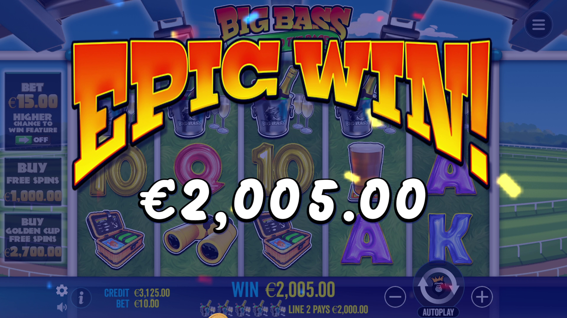 Big Bass Return to the Races - Big win 2