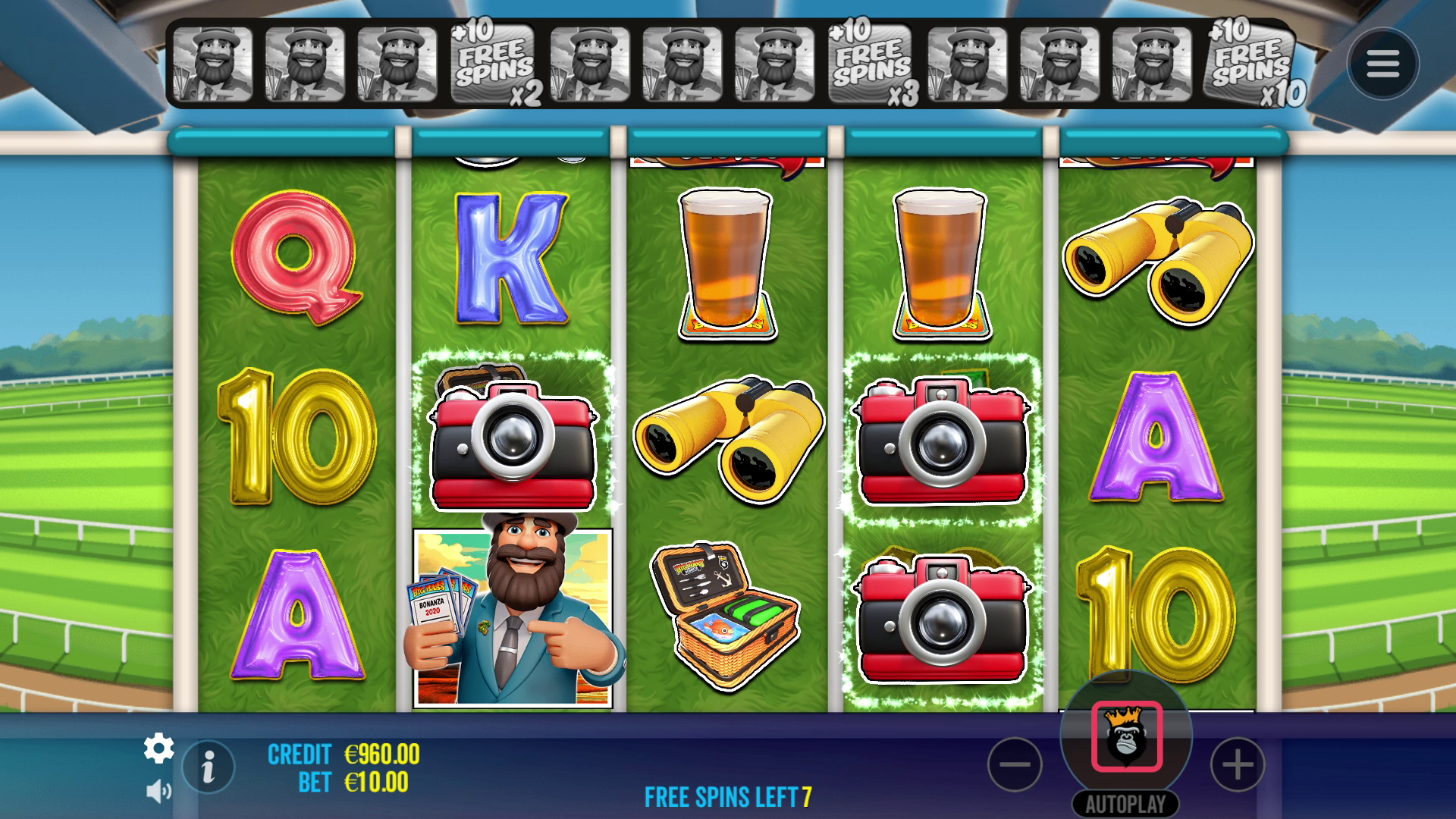 Big Bass Return to the Races - Free spins 3