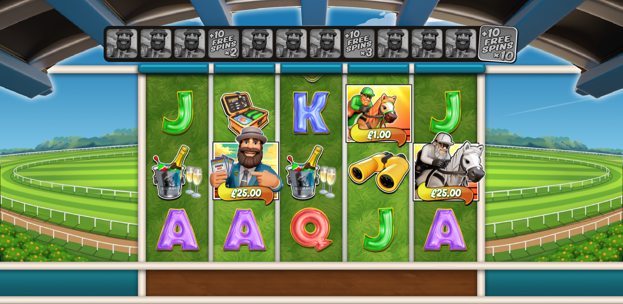 Big Bass Return to the Races - Free spins 5