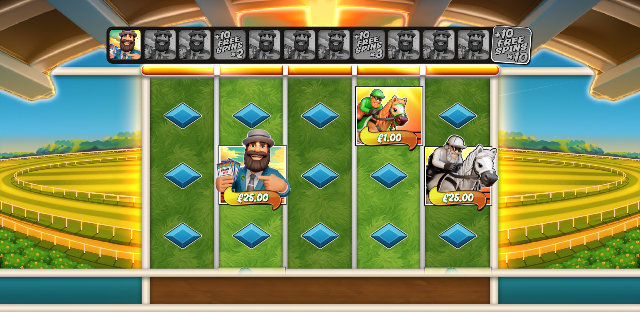 Big Bass Return to the Races - Free spins 6