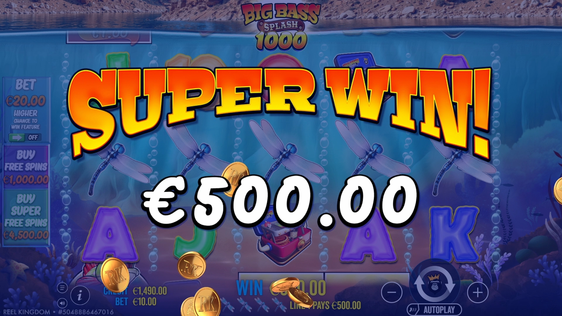 Big Bass Splash 1000 - Big win 3
