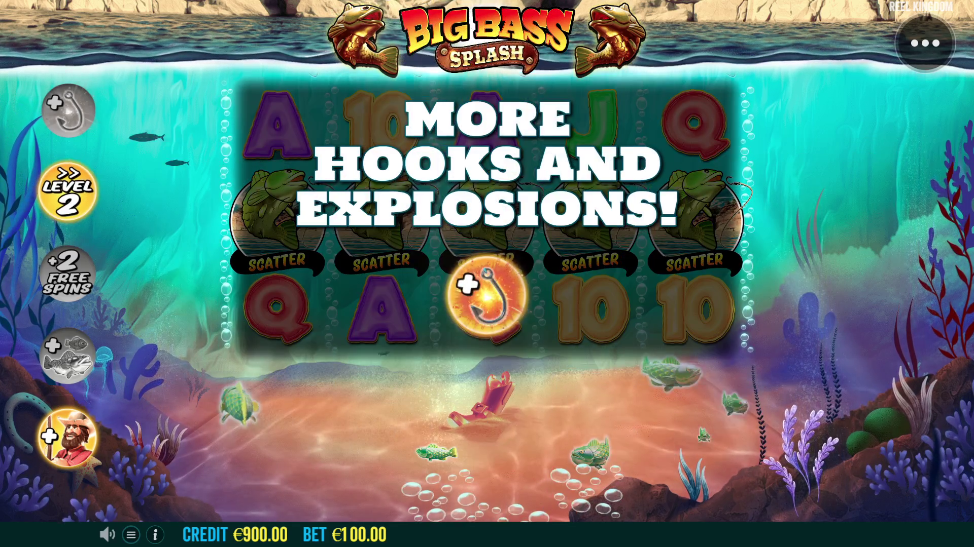Big Bass Splash - Free spins 1