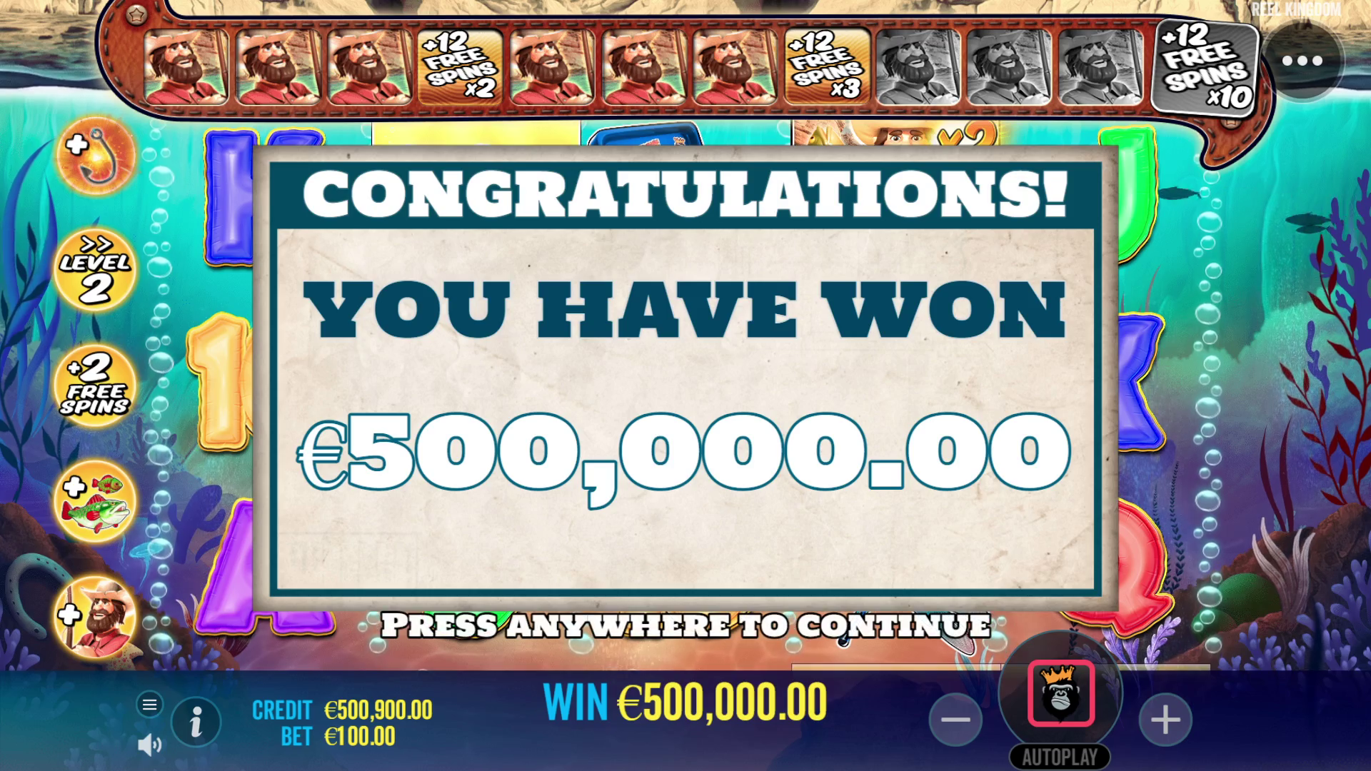 Big Bass Splash - Free spins 2