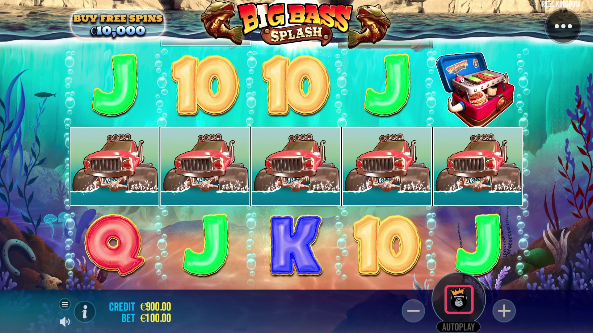 Big Bass Splash - Base game 2