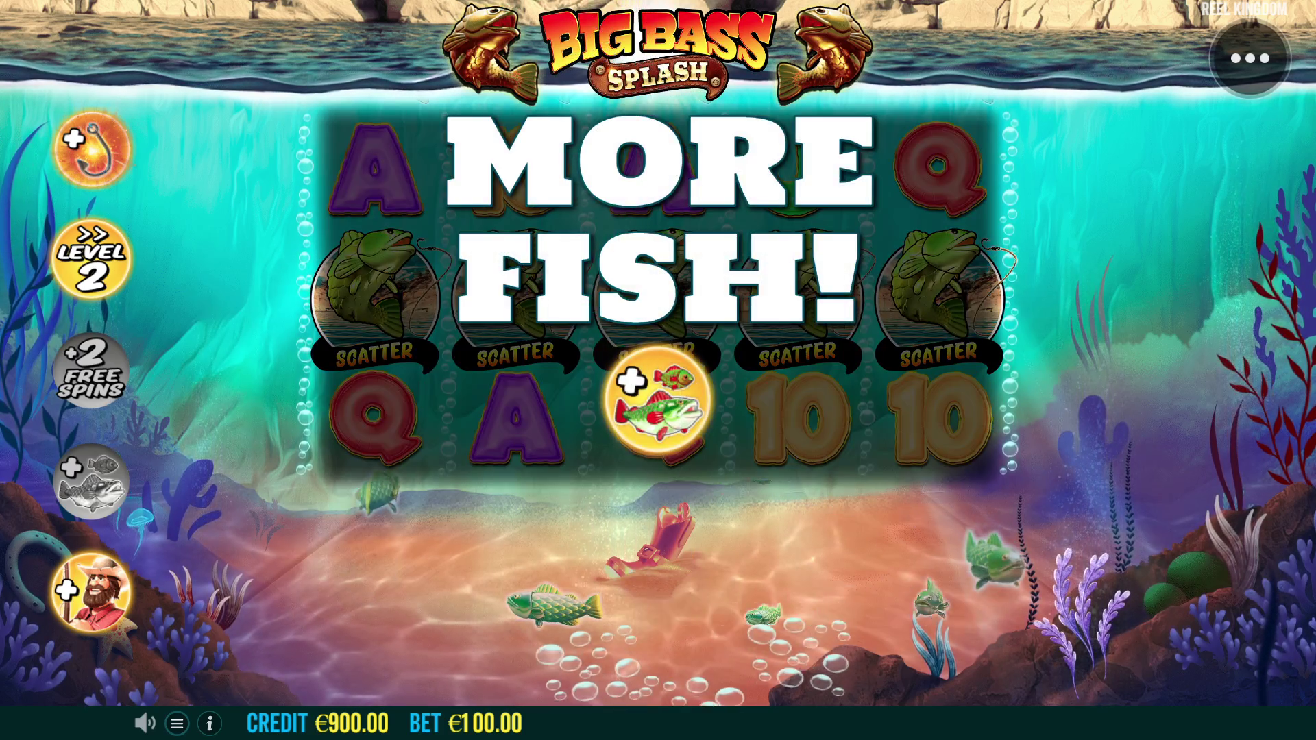Big Bass Splash - Free spins 6