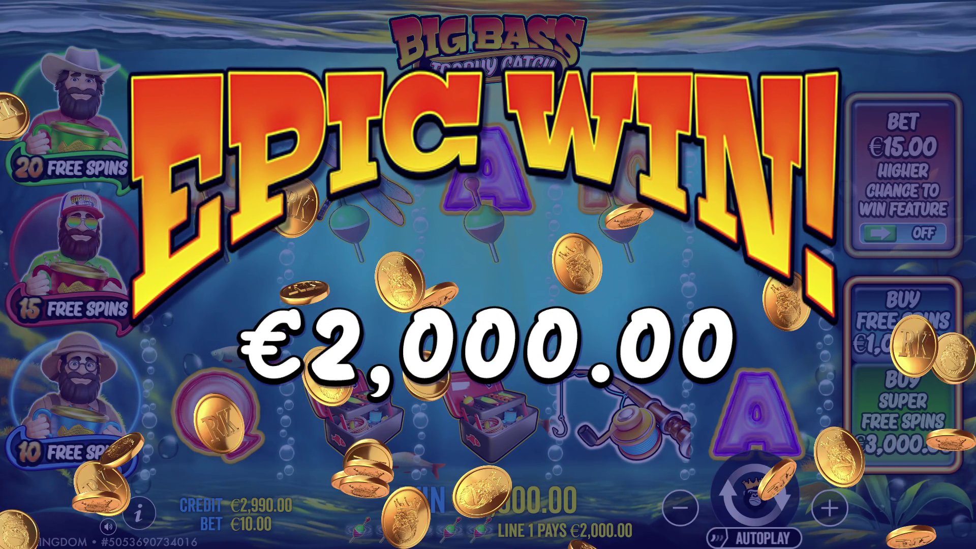 Big Bass Trophy Catch - Big win 2