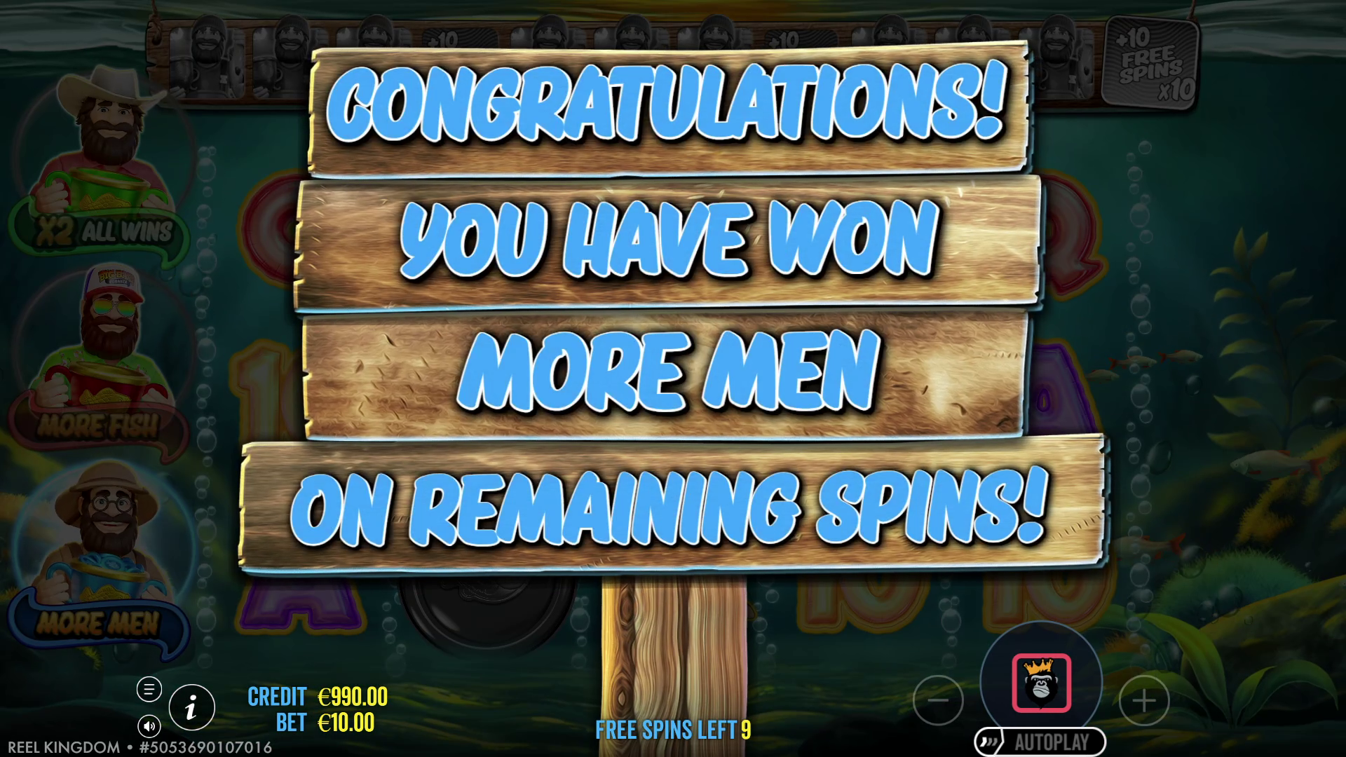 Big Bass Trophy Catch - Free spins 4