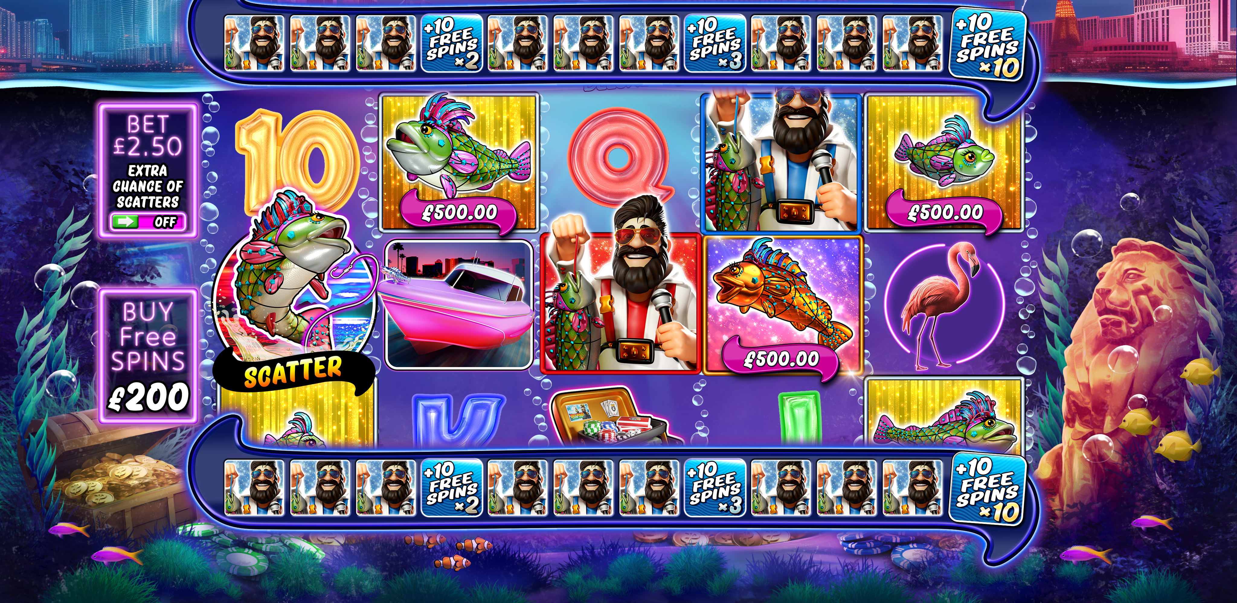 Big Bass Vegas Double Down Deluxe - Free spins