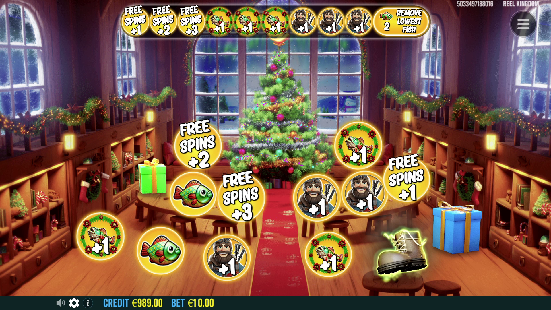 Big Bass Xmas Xtreme - Free spins 1
