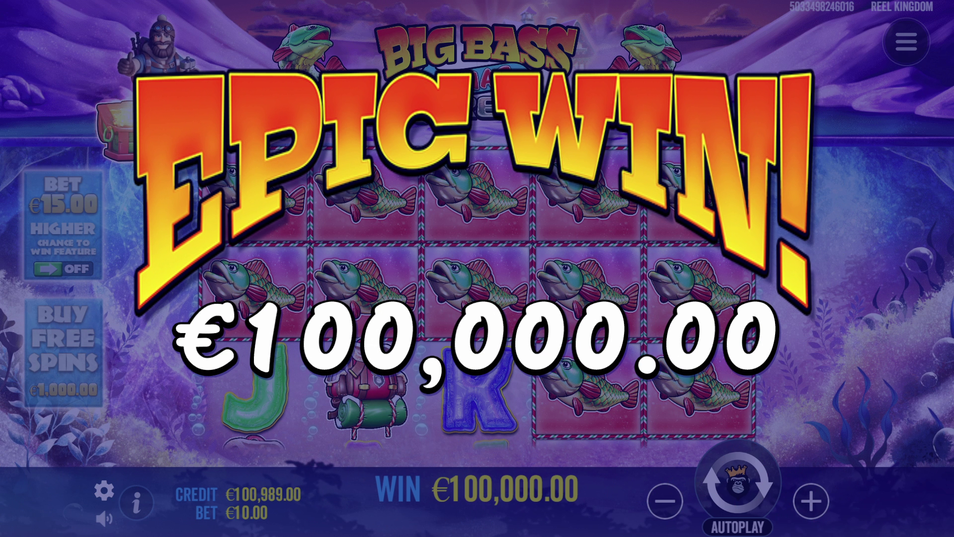 Big Bass Xmas Xtreme - Big win 3
