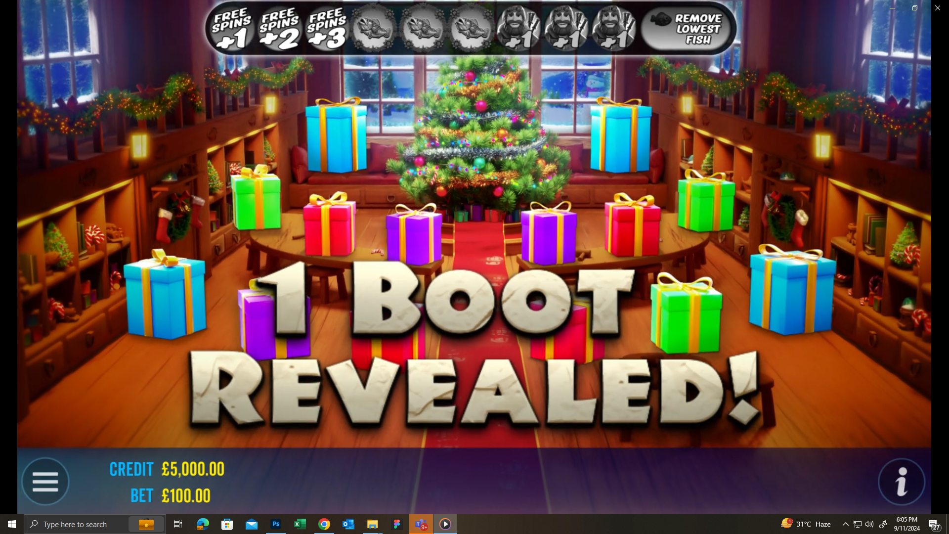 Big Bass Xmas Xtreme - Free spins 3
