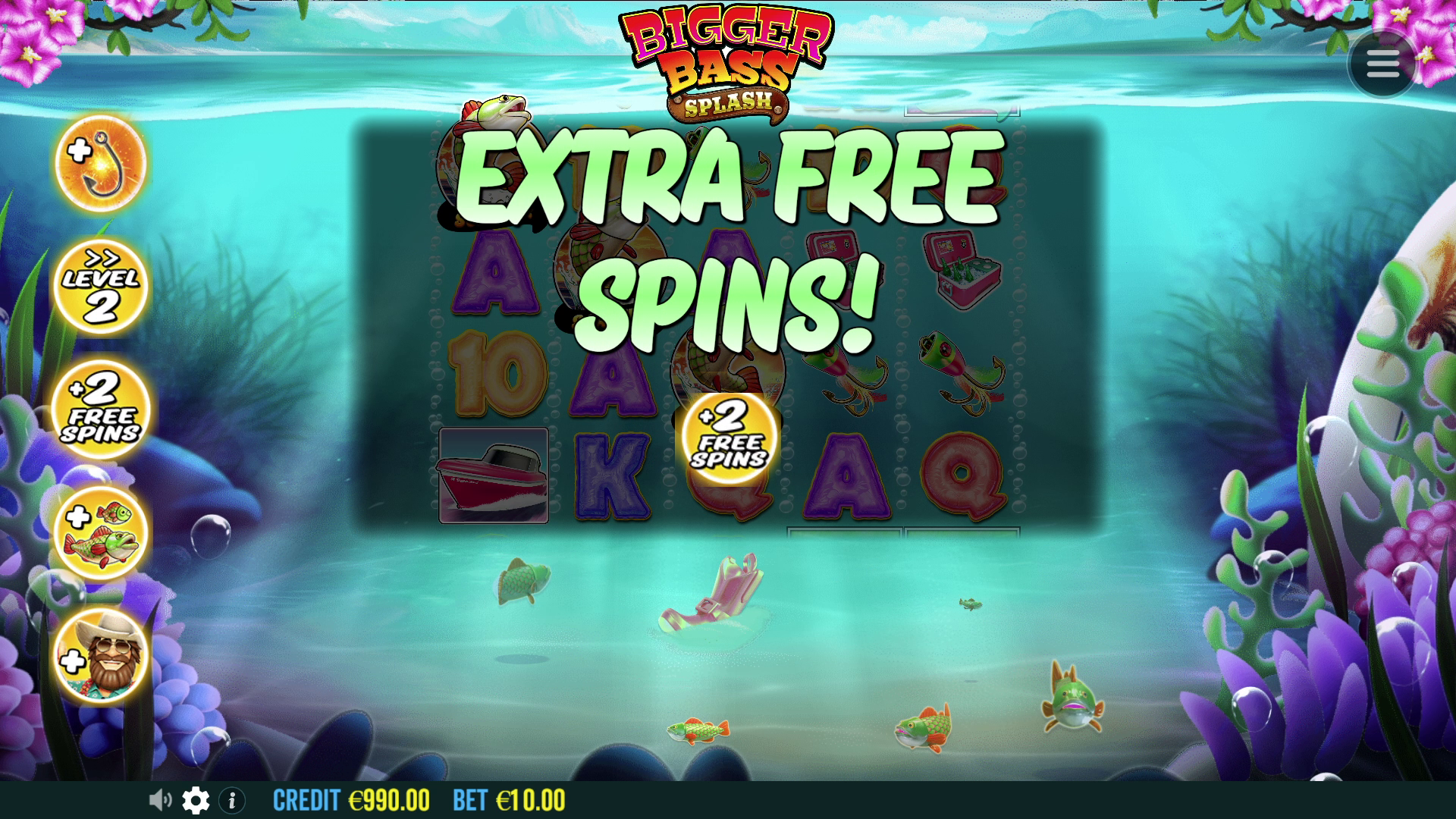 Bigger Bass Splash - Free spins 2