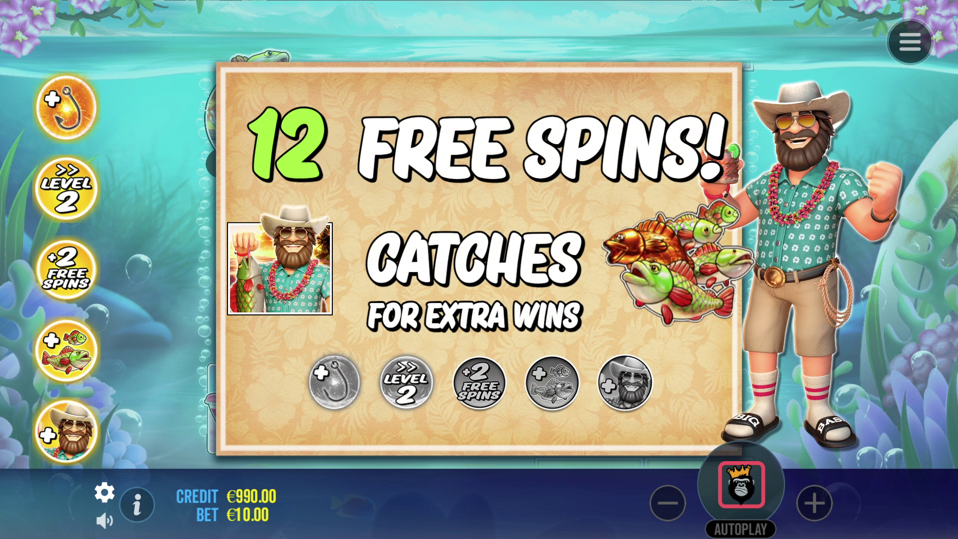 Bigger Bass Splash - Free spins 3