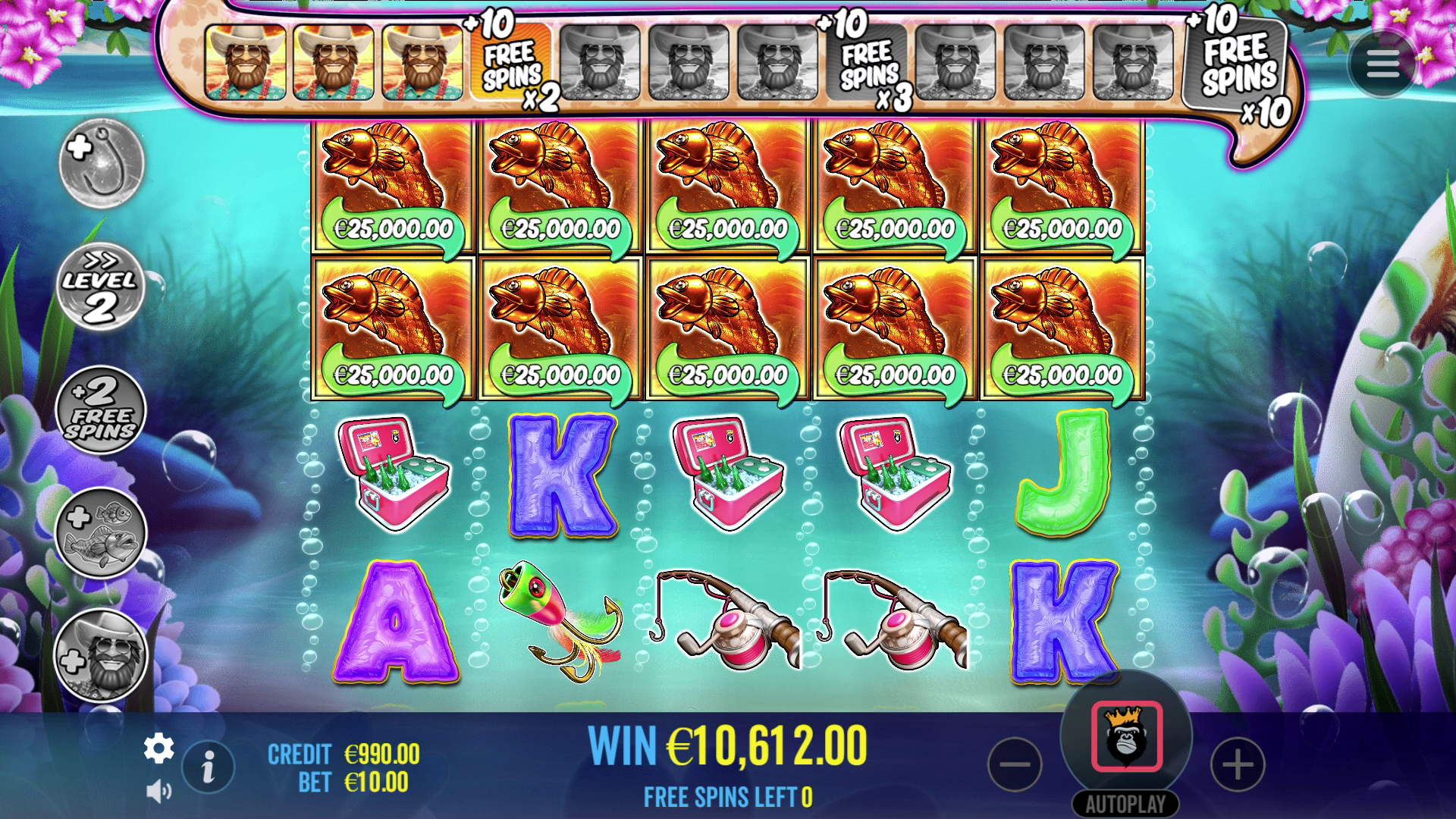 Bigger Bass Splash - Big win 2