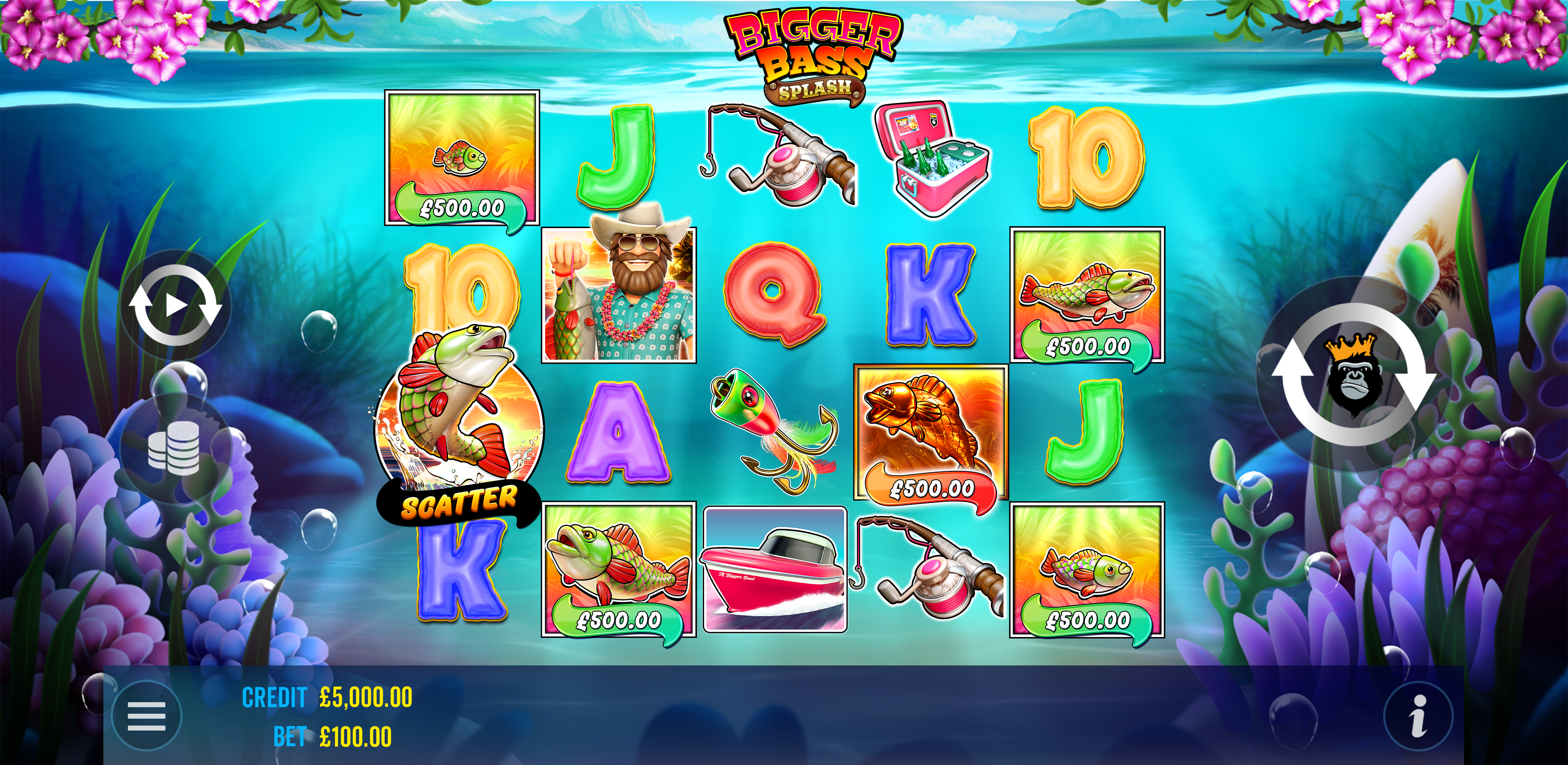 Bigger Bass Splash - Base game 4