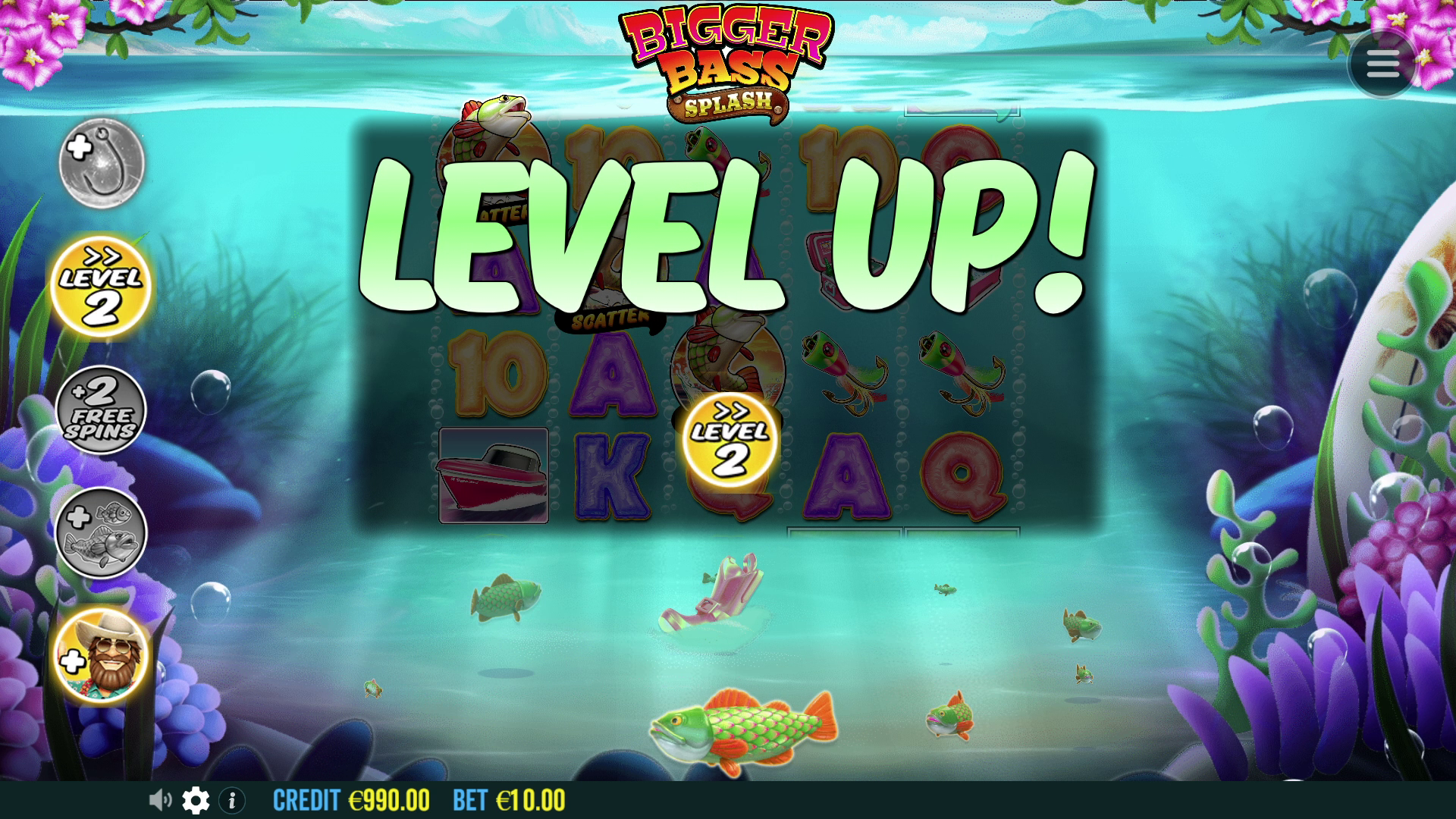 Bigger Bass Splash - Gameplay