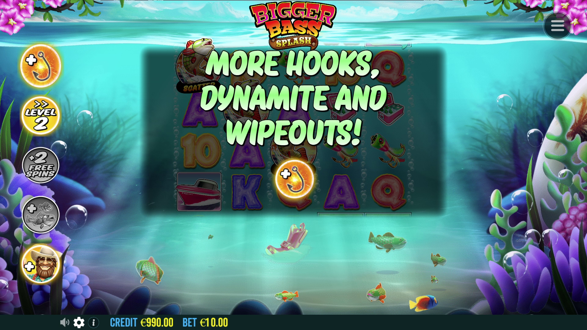Bigger Bass Splash - Free spins 6