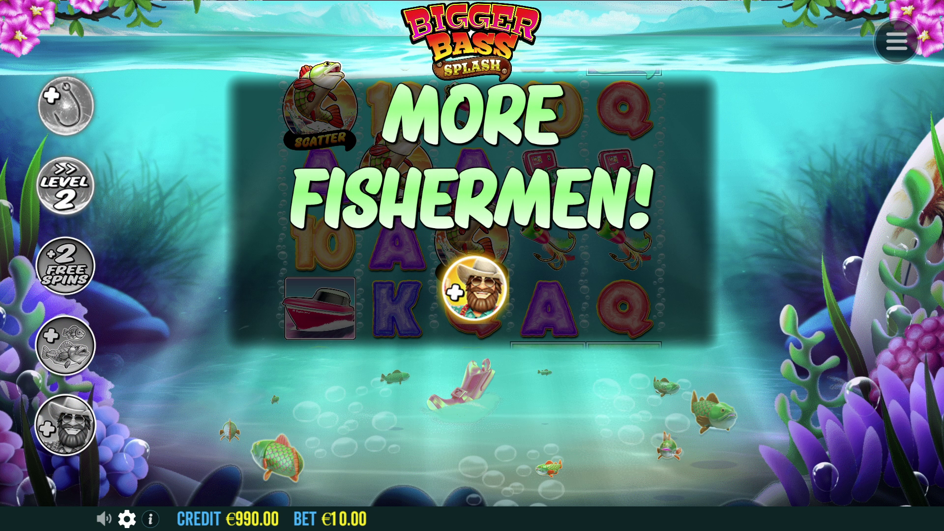 Bigger Bass Splash - Free spins 7