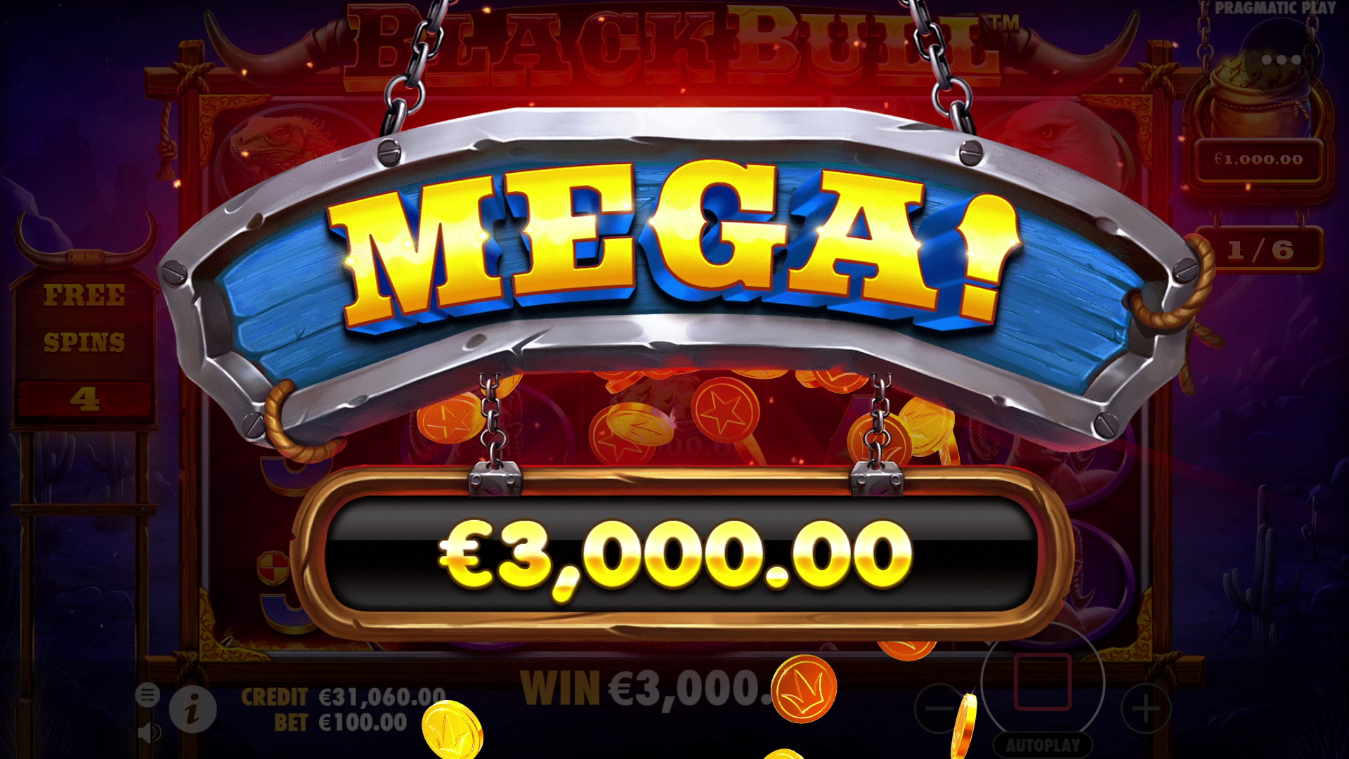 Black Bull - Big win 3