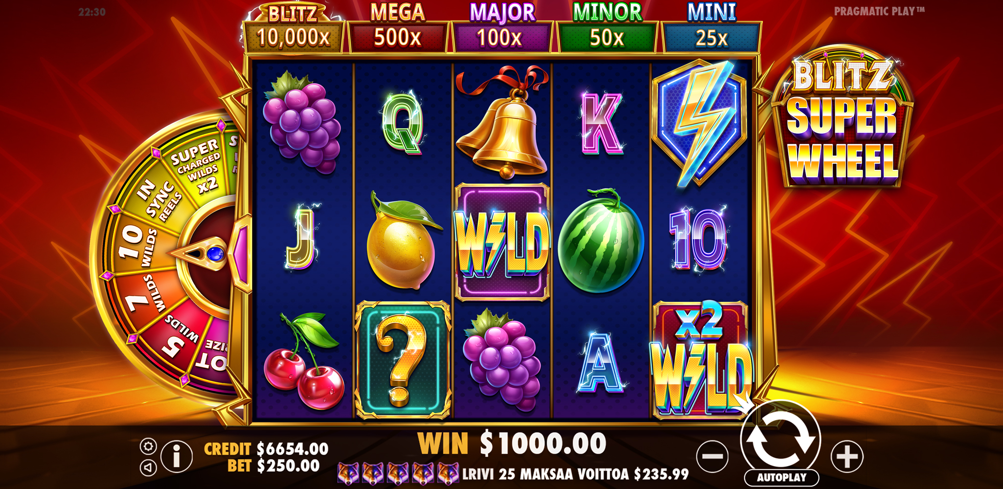Blitz Super Wheel - Free spins 2