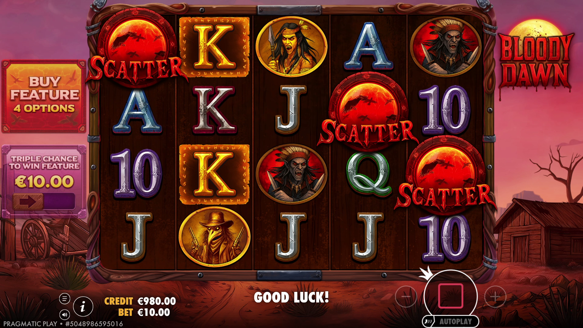 Bloody Dawn - Free spins 7