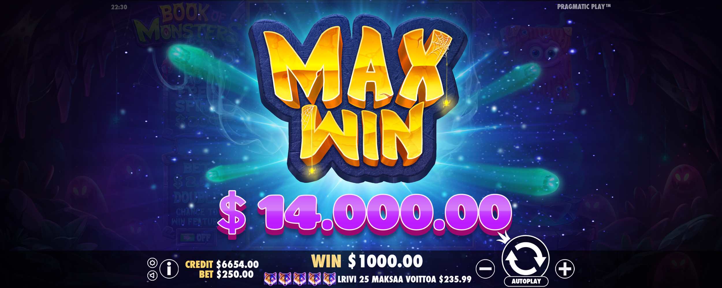 Book of Monsters - Big win 2